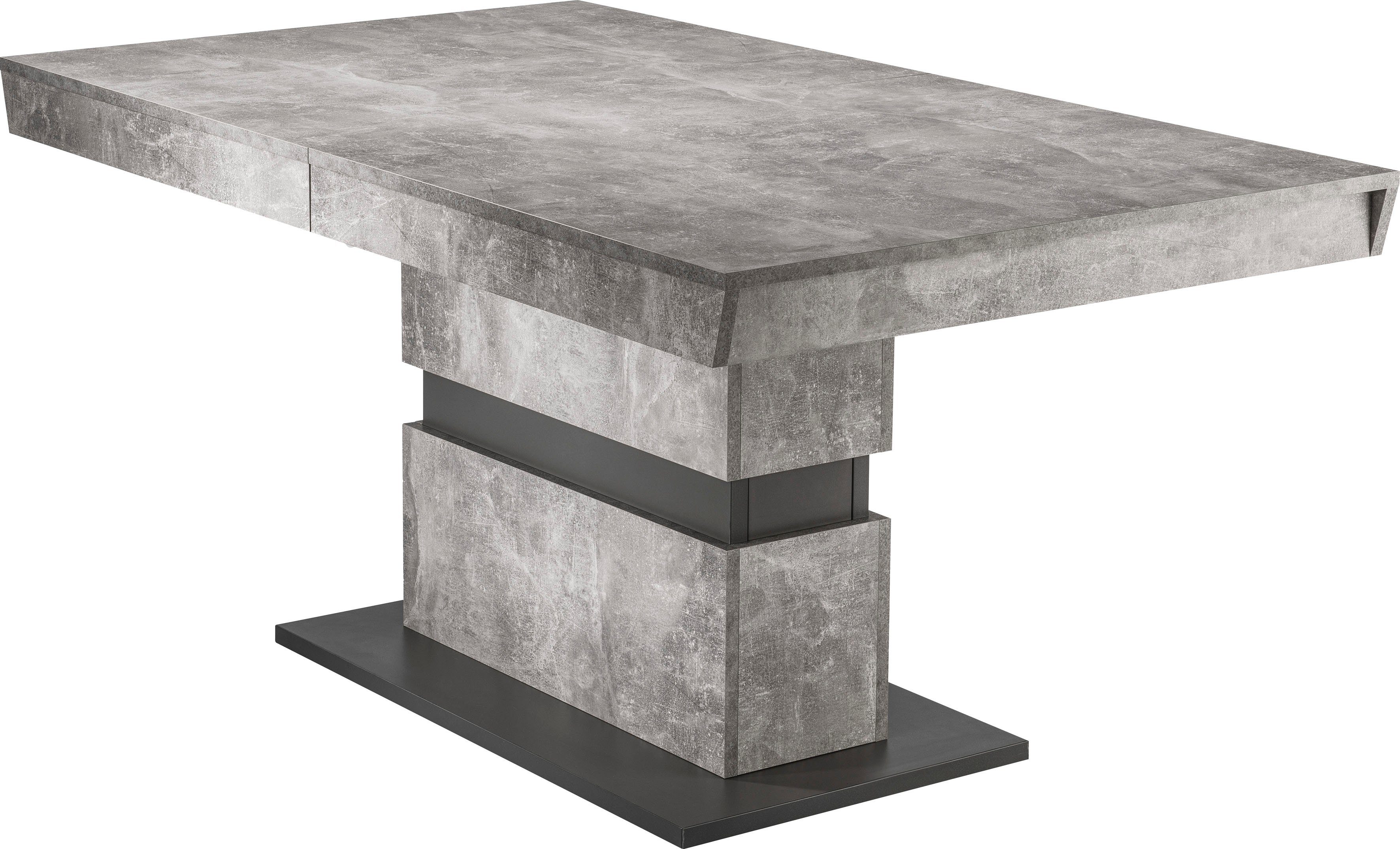byLIVING Eettafel Matthew met uittrekfunctie, breedte 140-195 cm of 160-215 cm