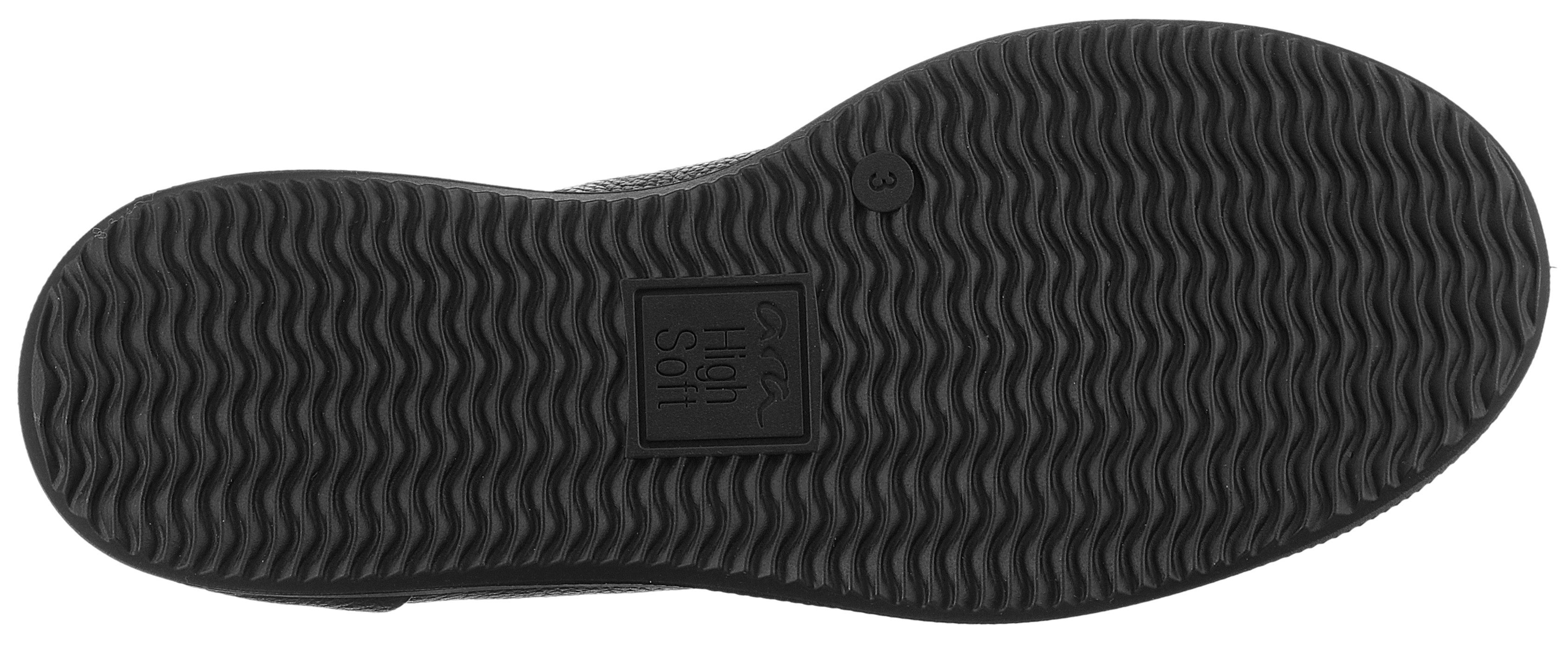Ara Sneakers Roma , vrijetijdsschoen, lage schoen, veterschoen met high soft voetbed, g-breedte