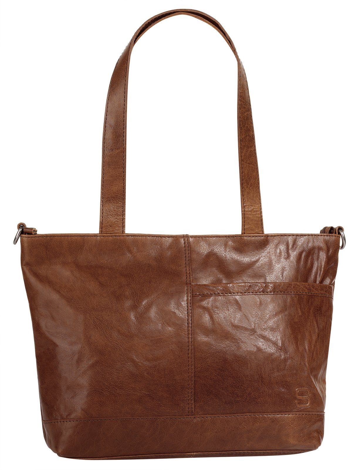 Spikes & Sparrow Shopper echt leder