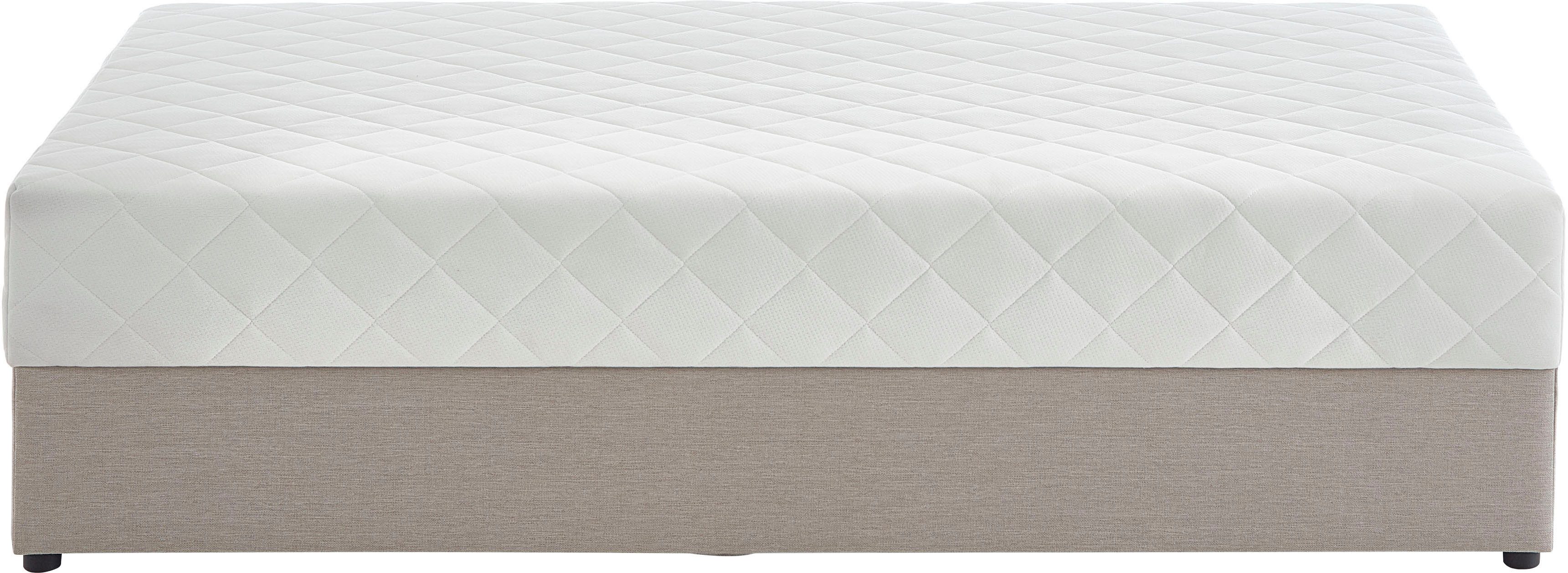 ATLANTIC home collection Boxspring BELINA met pocketveringmatras en ruime bedlade