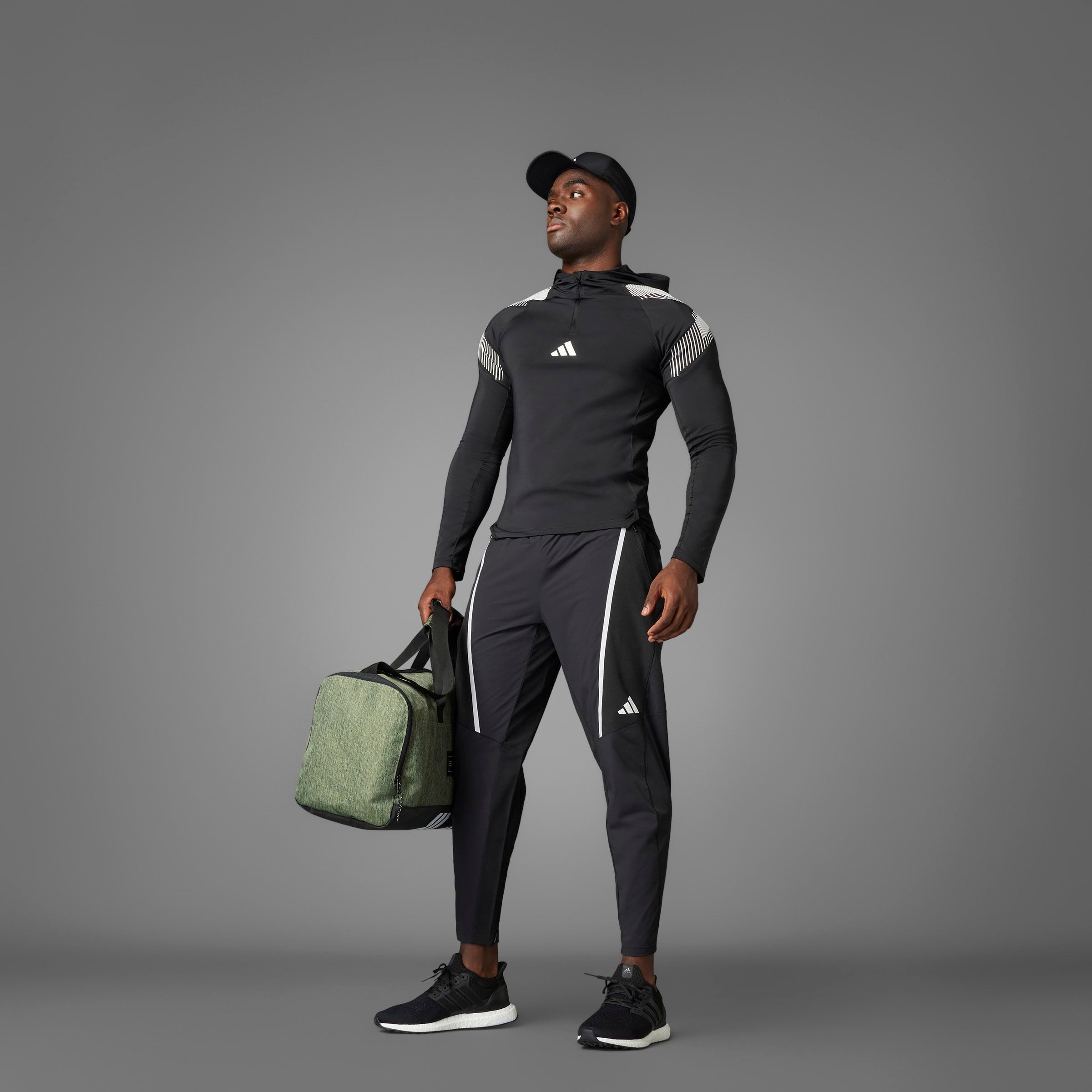 adidas Performance Capuchonsweatvest PS QUARTER ZIP (1-delig)
