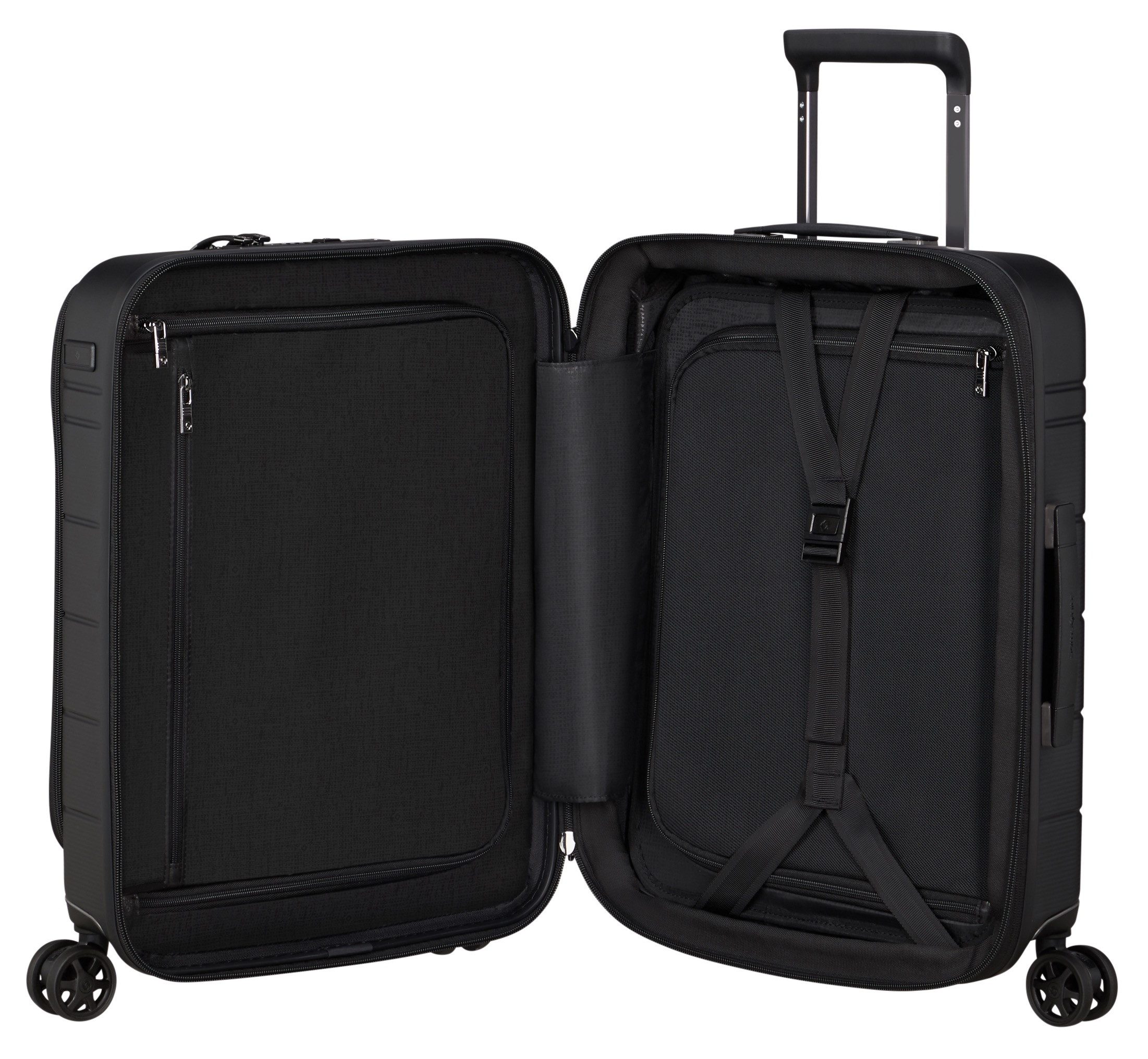 Samsonite Hardshell-trolley NEOPOD 55/23 EXP Handbagage reis bagage met TSA-slot unisex koffers & reistassen zwart