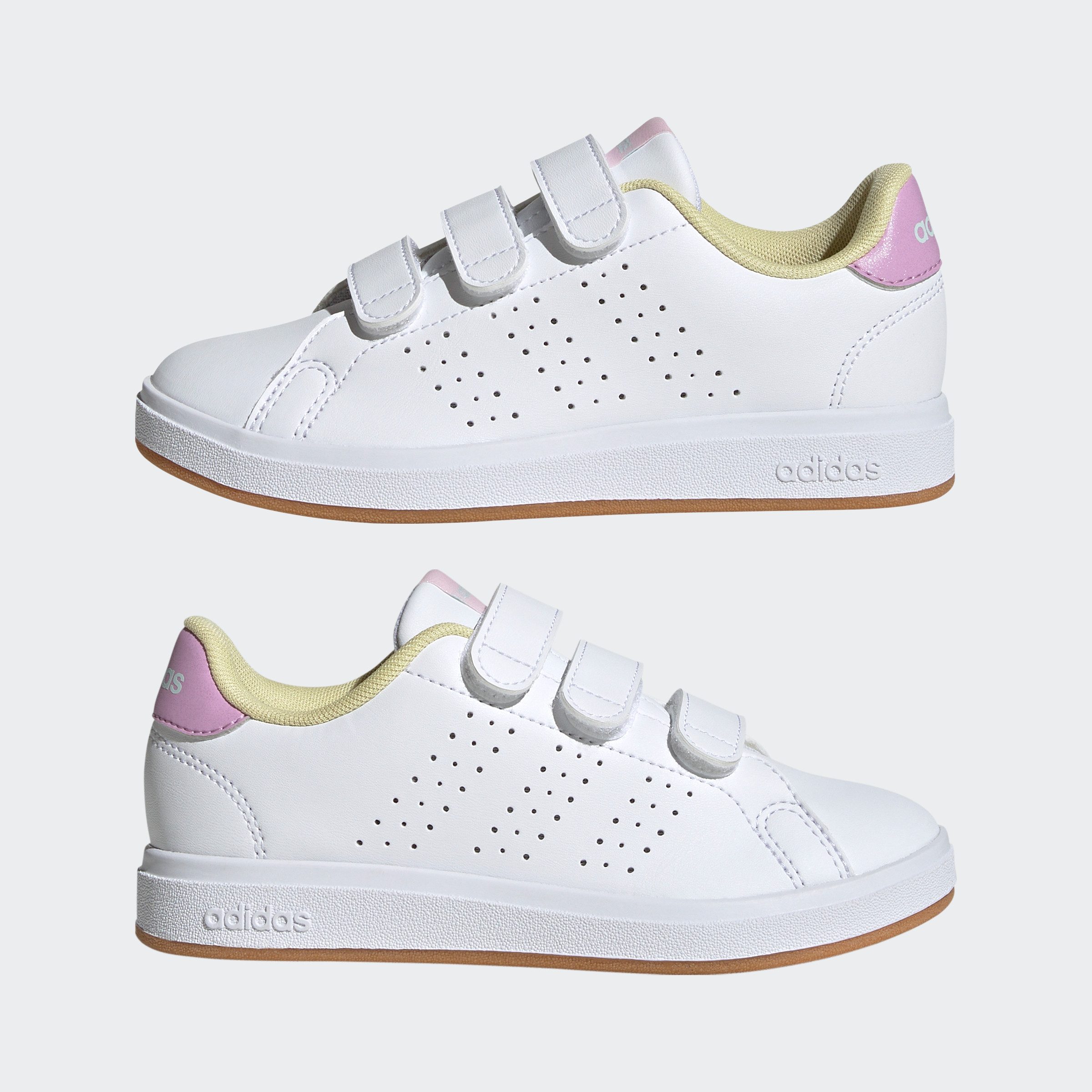 adidas Sportswear Klittenbandschoenen ADVANTAGE BASE 2.0 KIDS Ontwerp in de sporen van de adidas Stan Smith