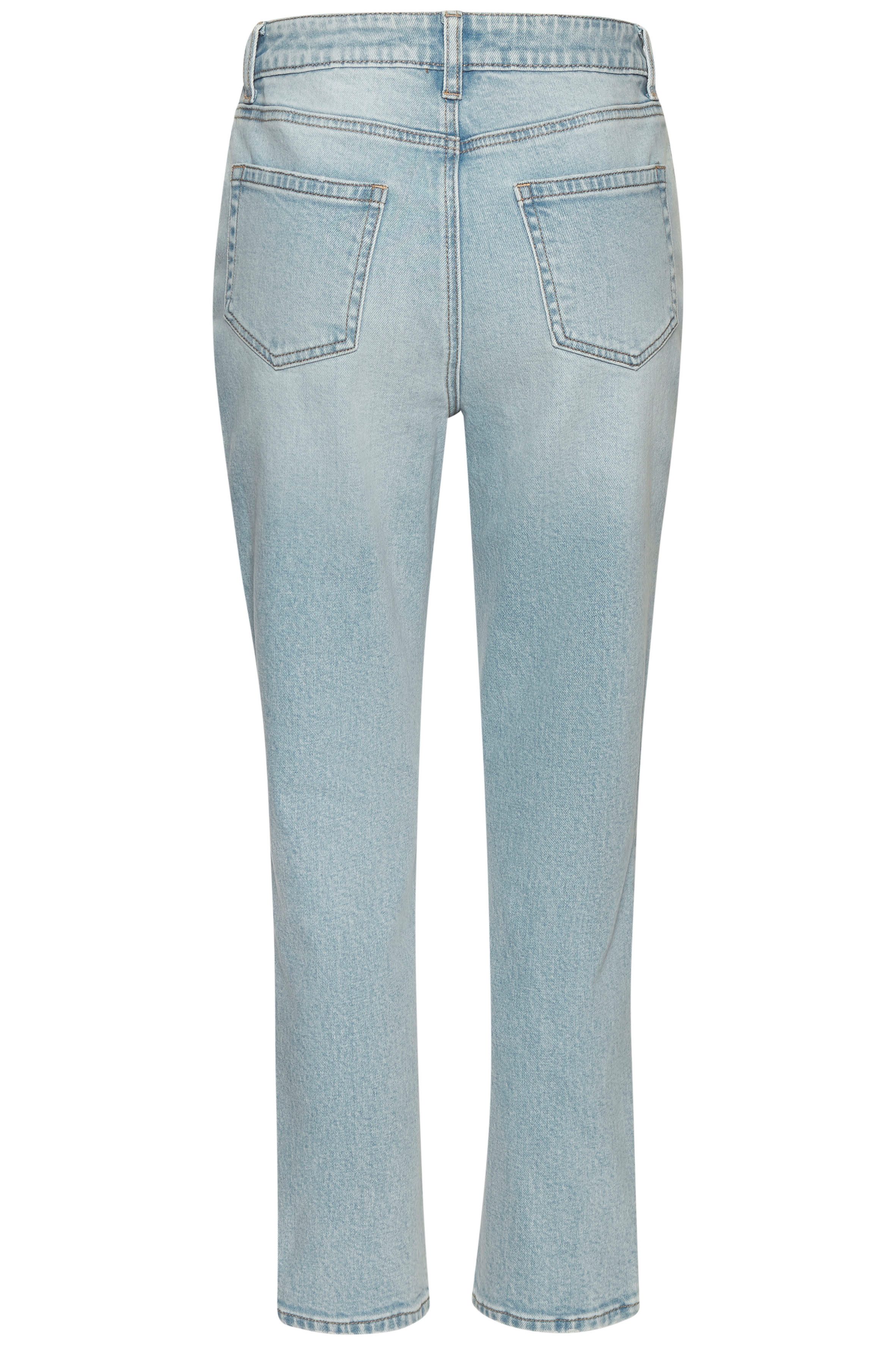 Lascana Mom jeans met hoge taille. elastische denimstof