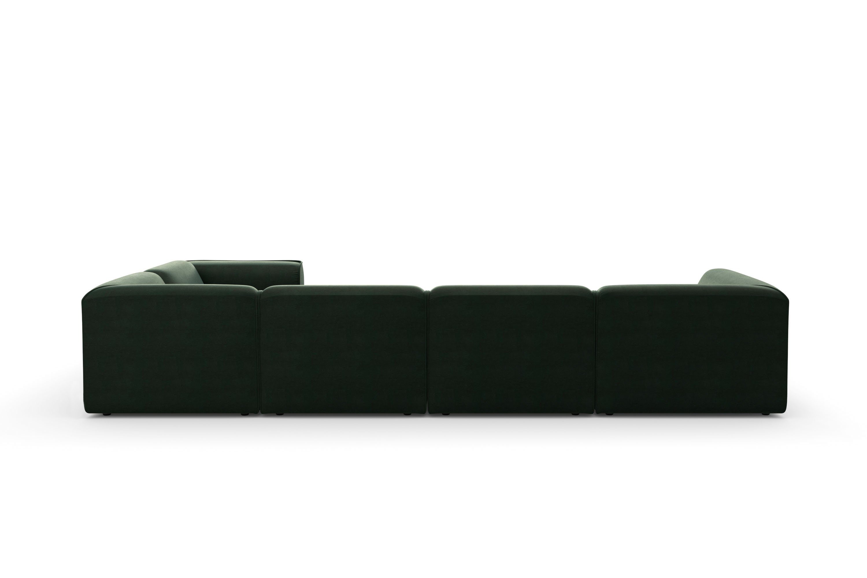 RAUM.ID Zithoek Merid U-vorm, altijd uitbreidbaar met modules, B/D/H: 367/206/70 cm