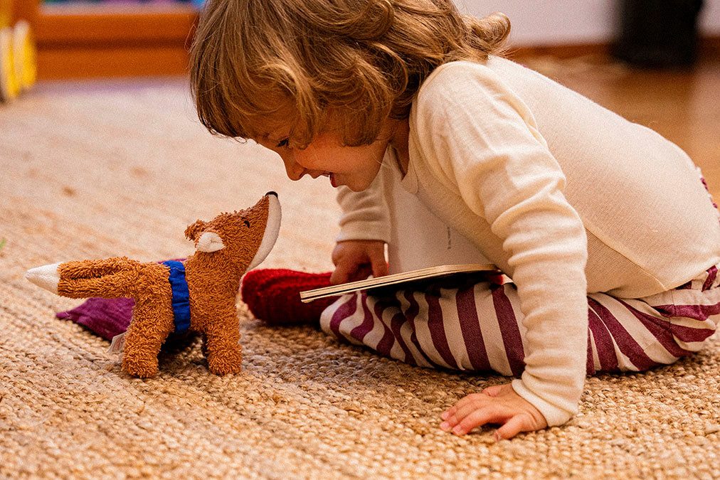 Käthe Kruse Knuffeldoek Flori vos