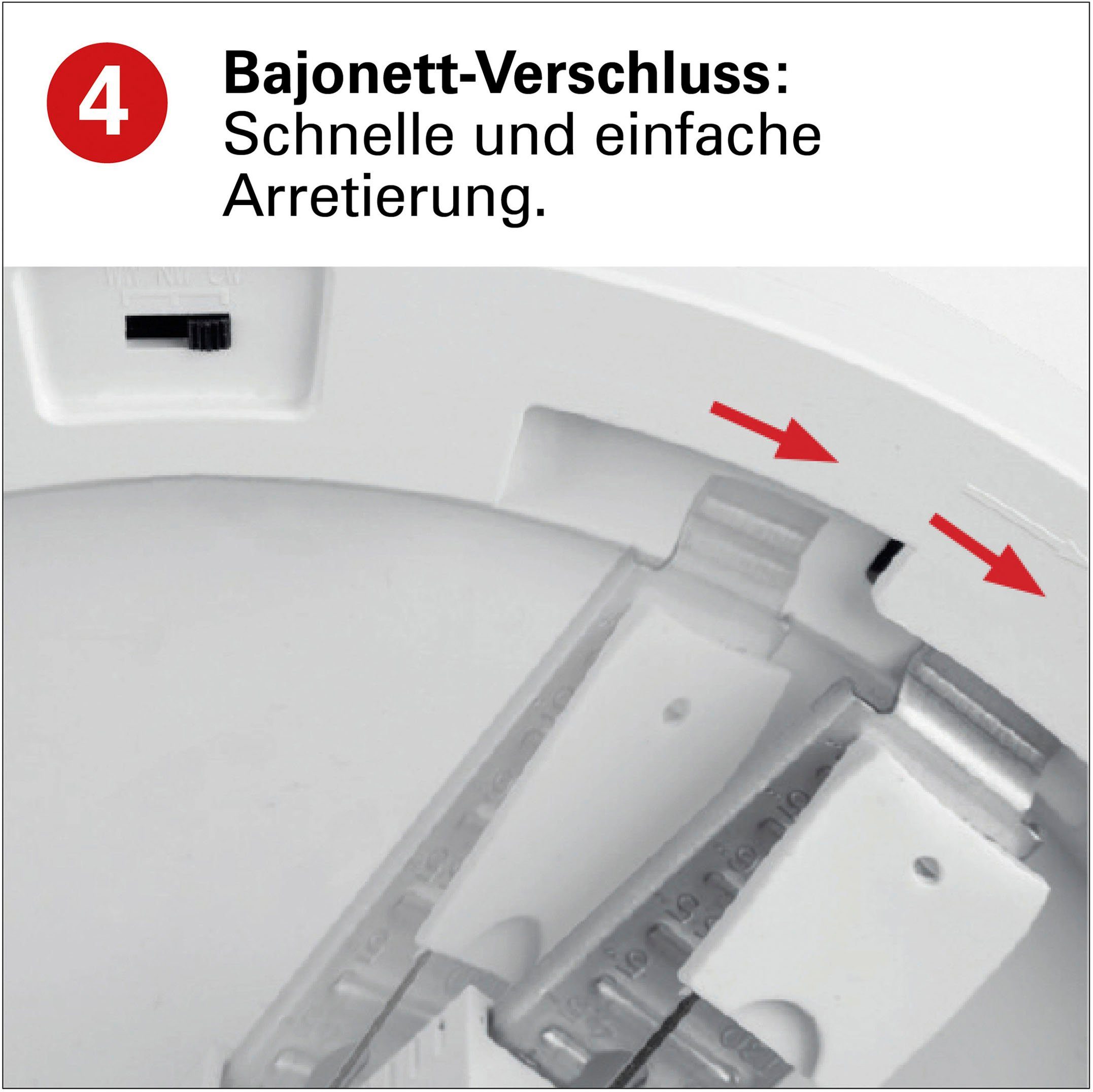 näve Led-plafondlamp Bonus 3 lichtkleuren, 2-in-1-uitstraling, ring chroom magnetisch afneembaar (1 stuk)