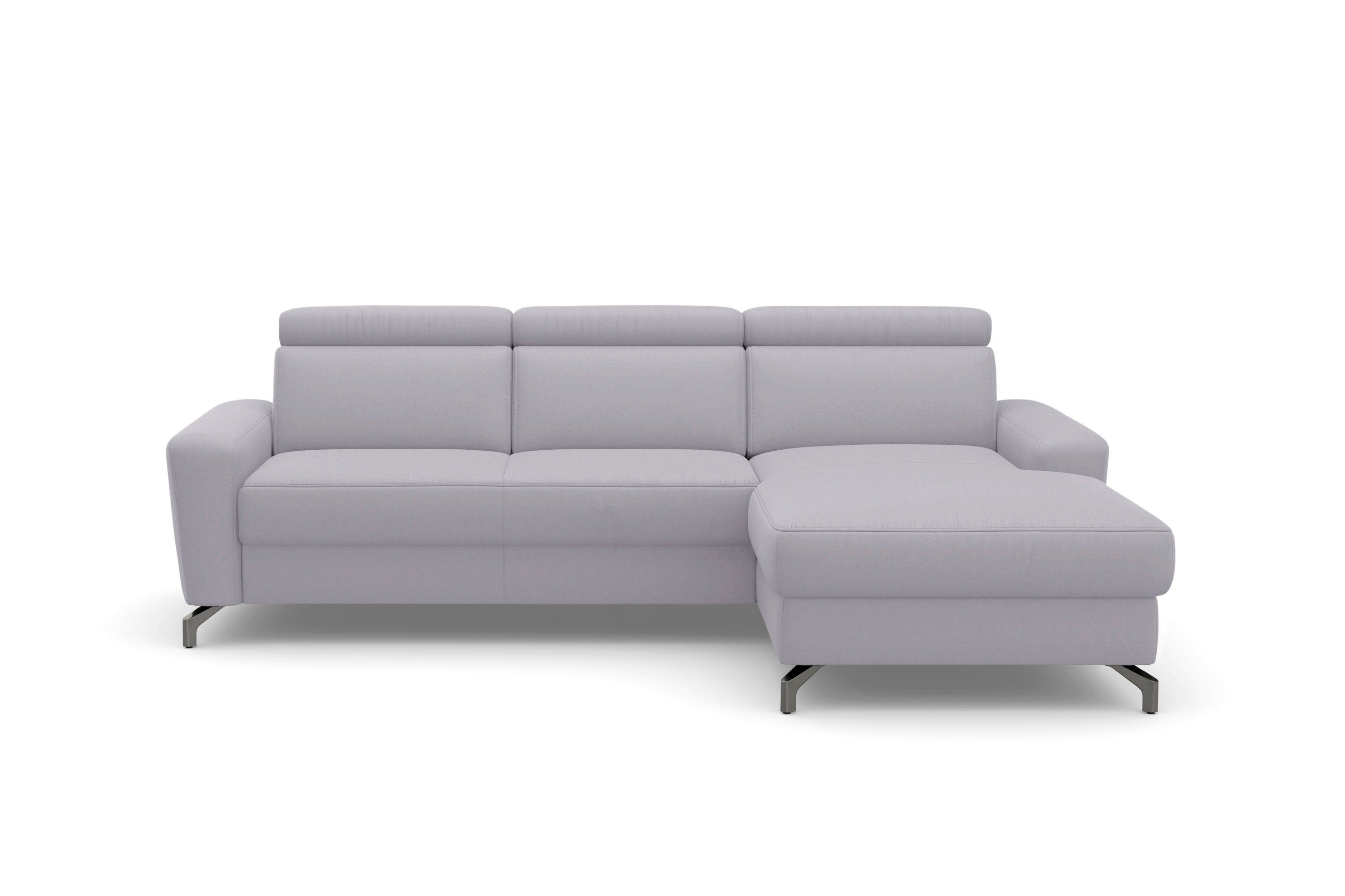 sit&more Hoekbank Scarlett L-vorm met verstelbare hoofdsteun, naar keuze met slaapfunctie, bedkist
