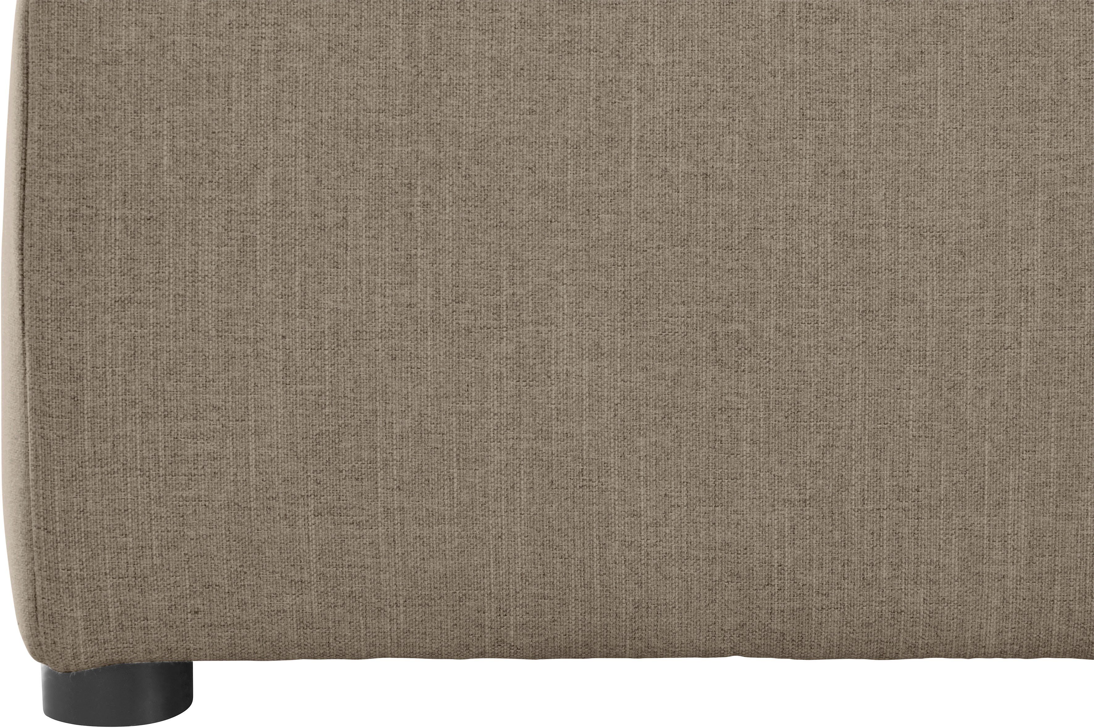 RAUM.ID Bank-middenelement Enid Deel van een modulaire bank, stevig zitcomfort, ook in breedribcord