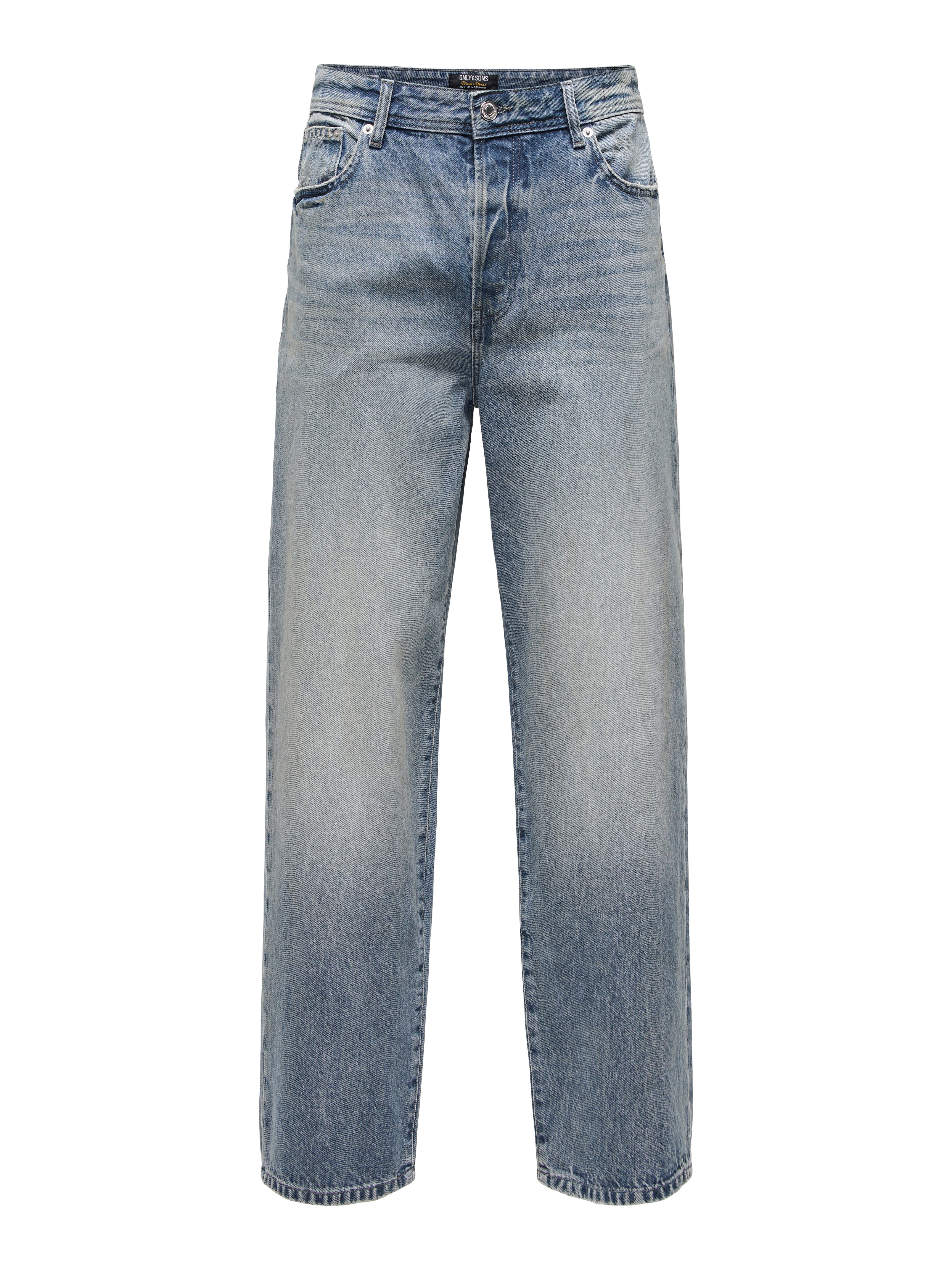 ONLY & SONS Loose fit jeans ONSFADE LOOSE WB 6778 A14 DNM NOOS