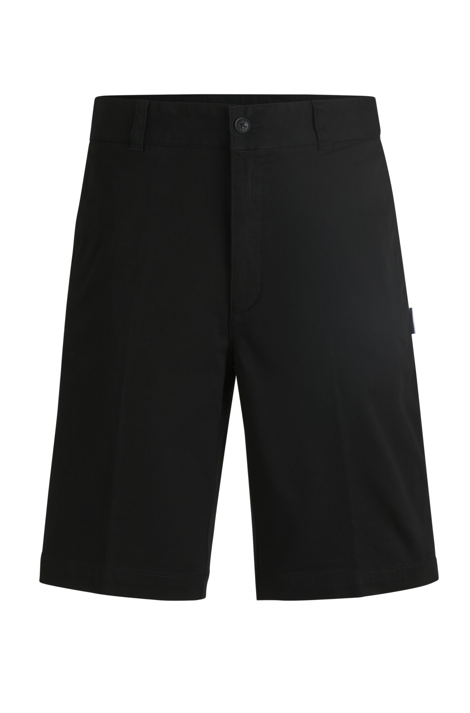 HUGO Blue Short Dante met vlaglabel