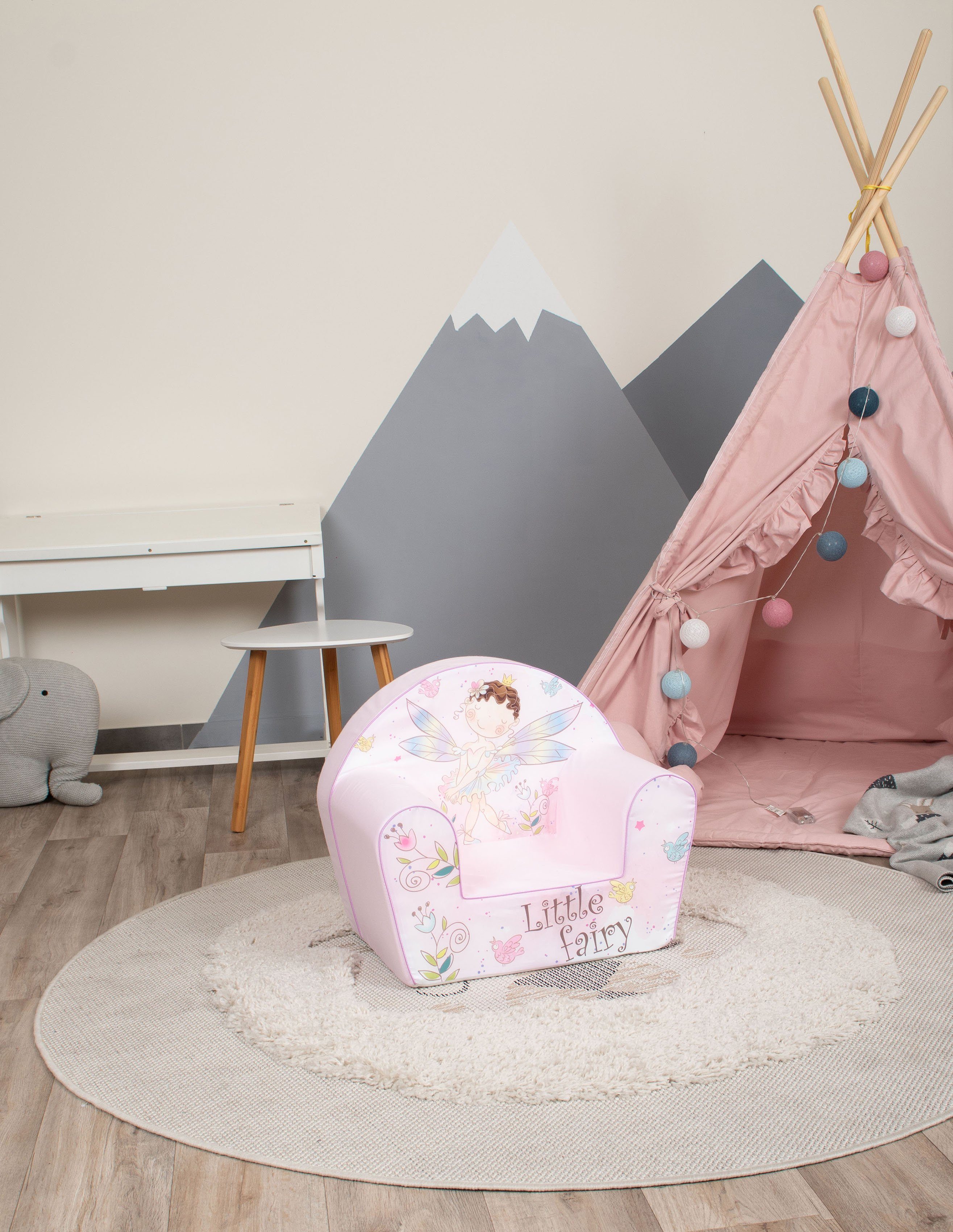 Knorrtoys® Fauteuil Little Fairy voor kinderen, made in europe