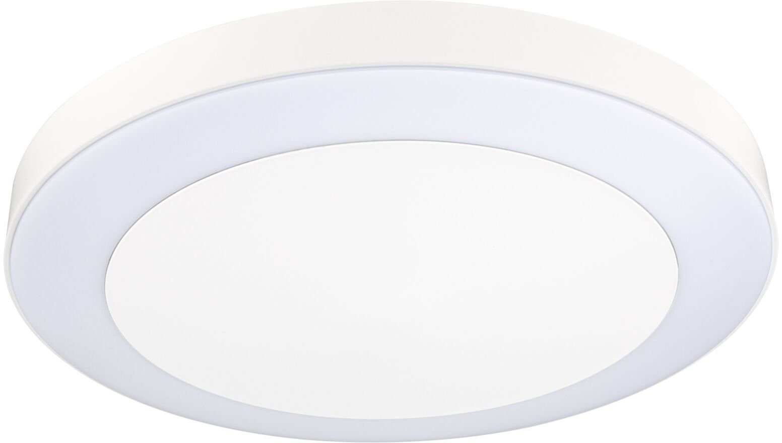 Paulmann Plafondlamp Circula Plafondlamp, nikkel-mat, 22,5 cm, warmwit, plafondverlichting, lamp (1 stuk)