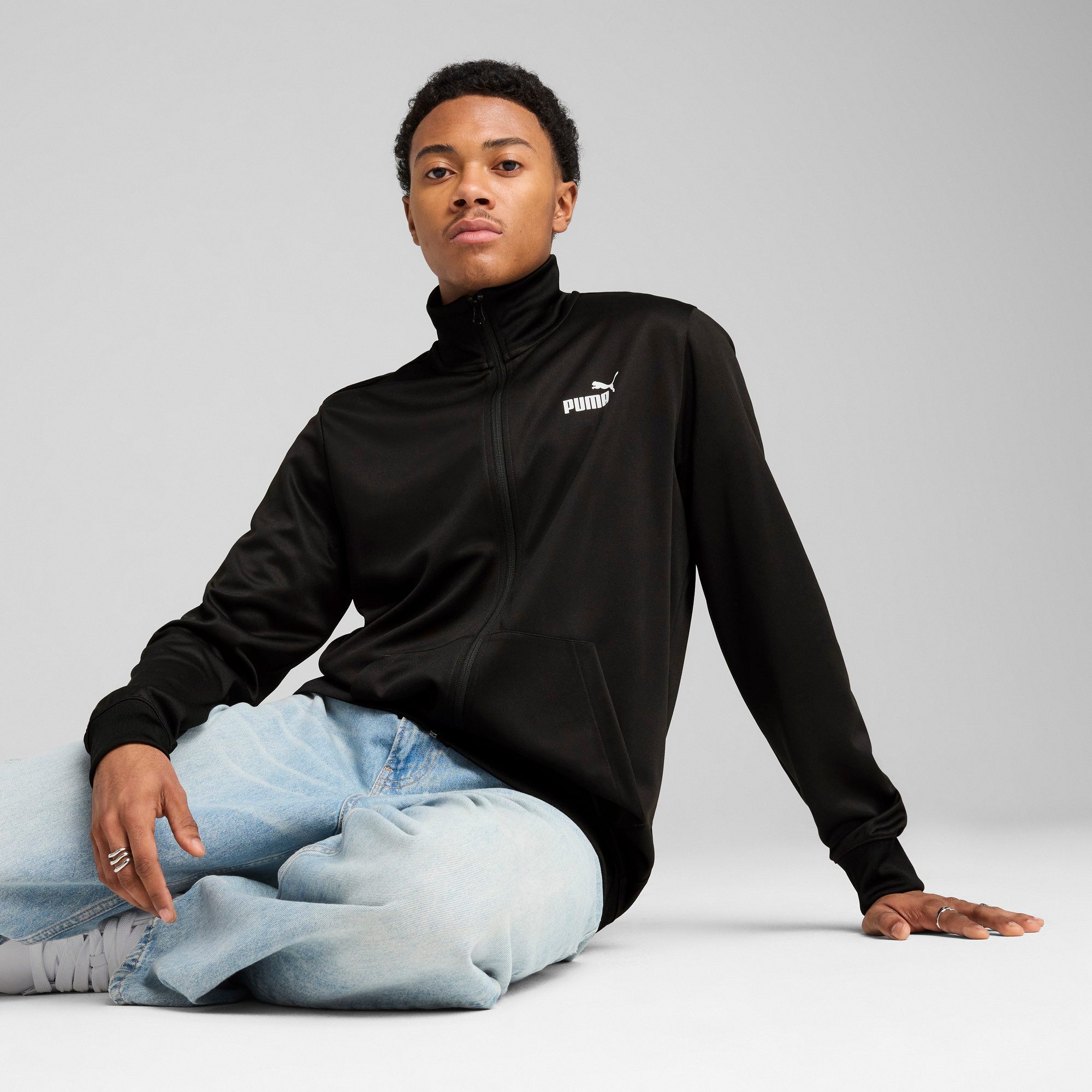 PUMA Trainingsjack ESS NO. 1 LOGO POLY TRACK JACKET