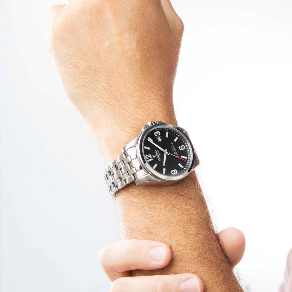 Festina Kwartshorloge Calendario Titanium Horloge, herenhorloge, analoog, dag