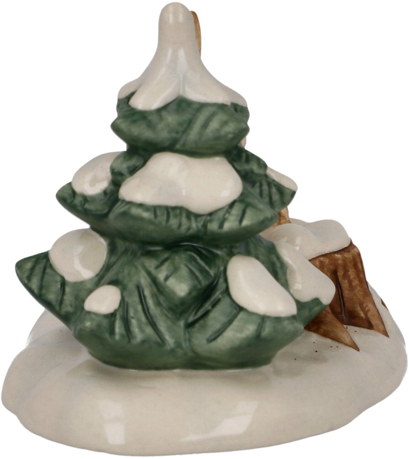 Goebel Verzamelfiguur Winters bos, kerstversiering Steengoed, figuur - Schattig konijntje