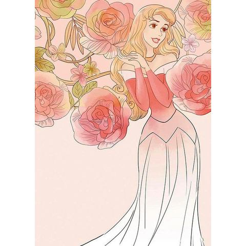 Komar XXL poster Sleeping Beauty Roses