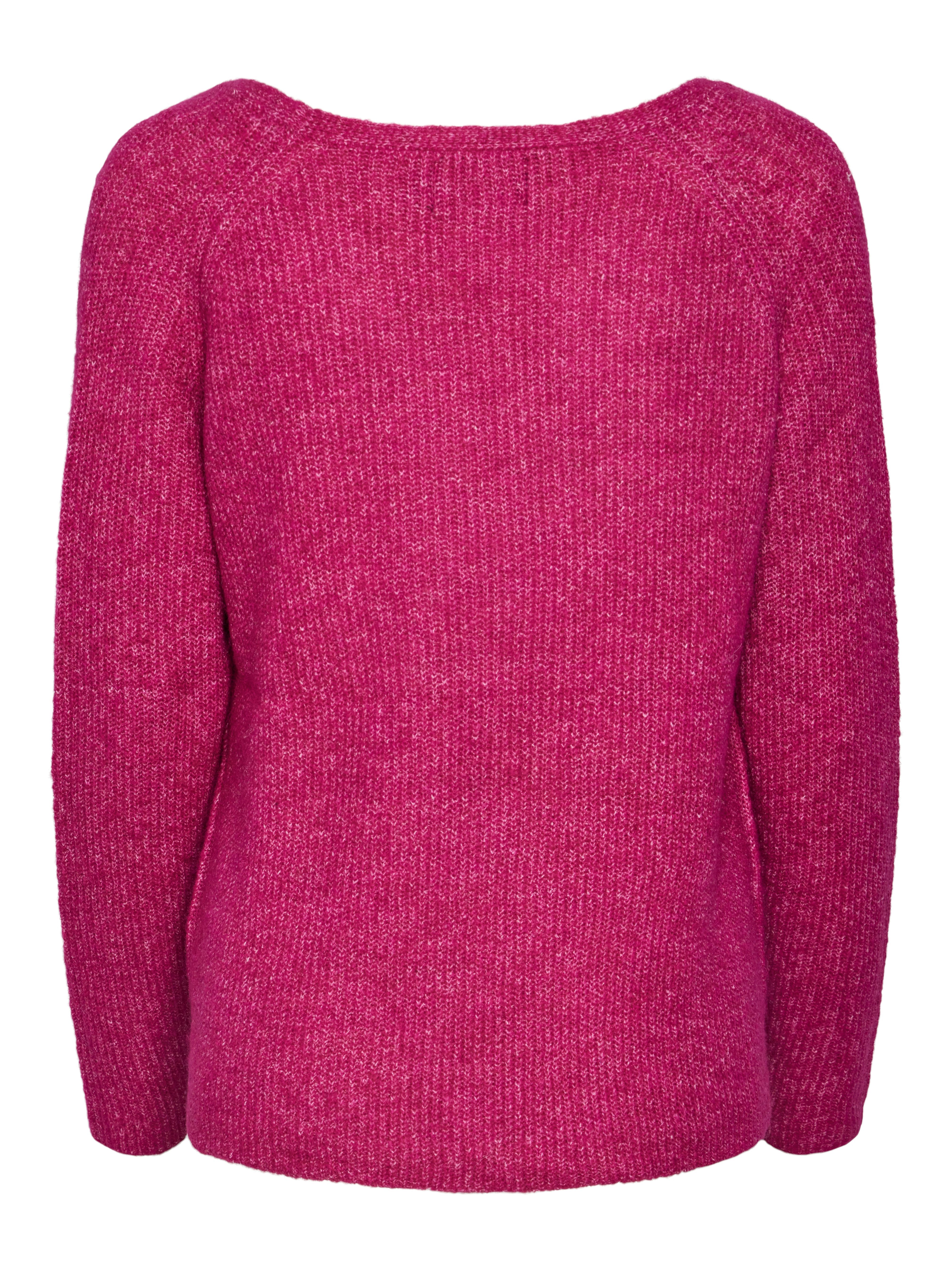 pieces Trui met V-hals PCELLEN LS V-NECK KNIT NOOS BC