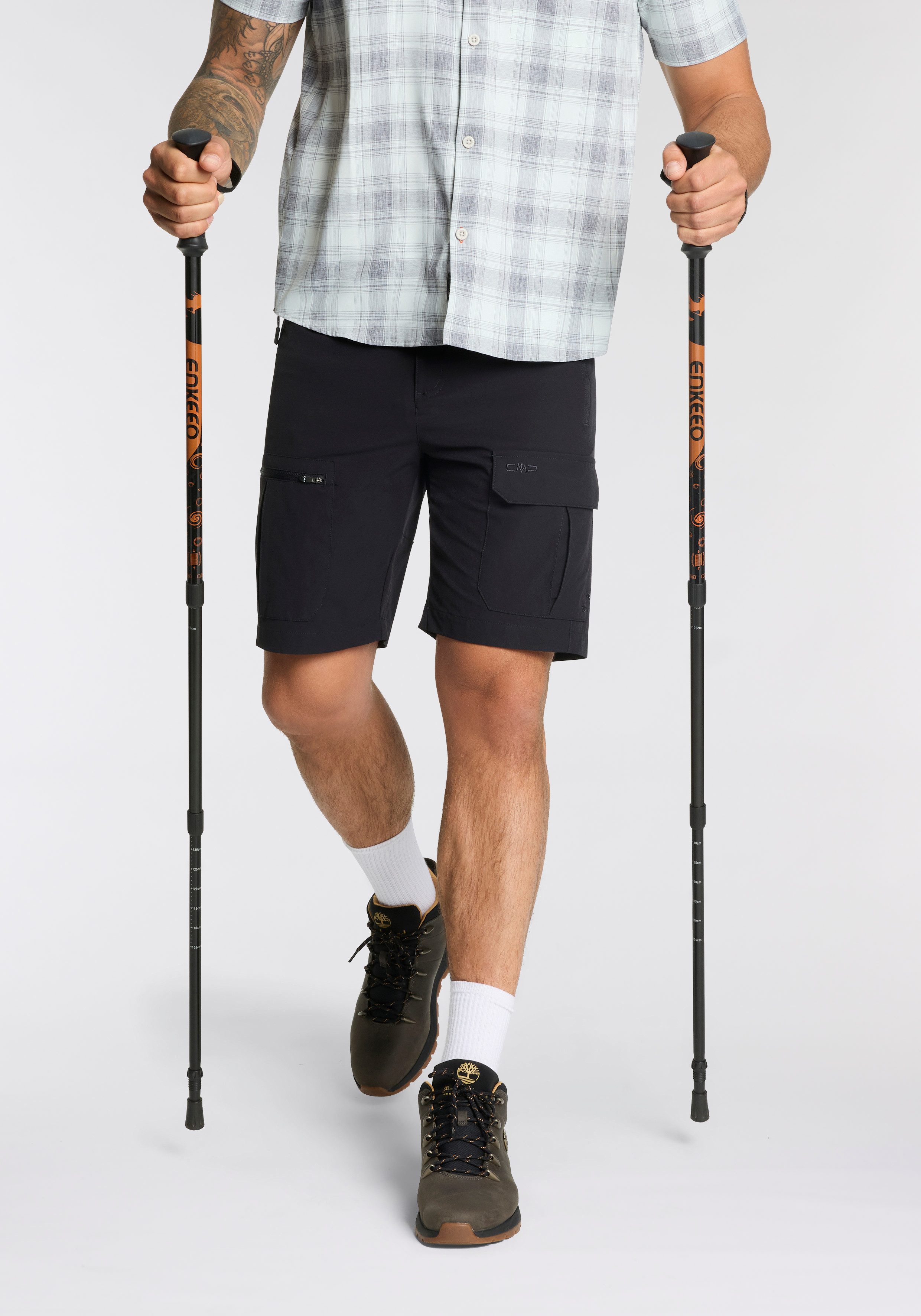 CMP Cargoshort MAN BERMUDA heren korte broeken maat 46 zwart