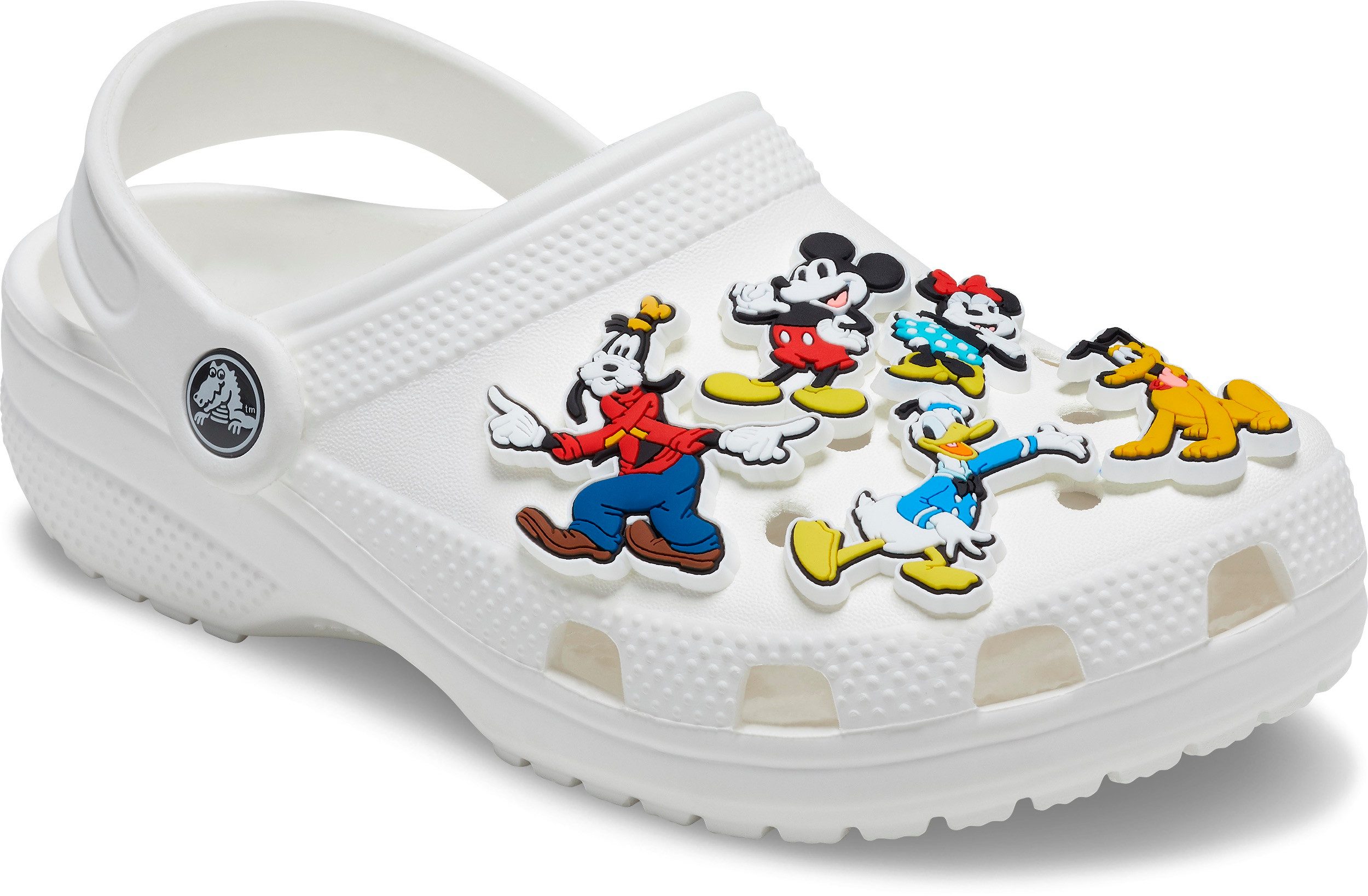 Crocs Schoenbutton Jibbitz™ Disney's Mickey & Friends , schoen charm voor fans van mickey en zijn vrienden (set, 5-delig, Geen speelgoed. Niet geschikt voor kinderen jonger dan 3 jaar)