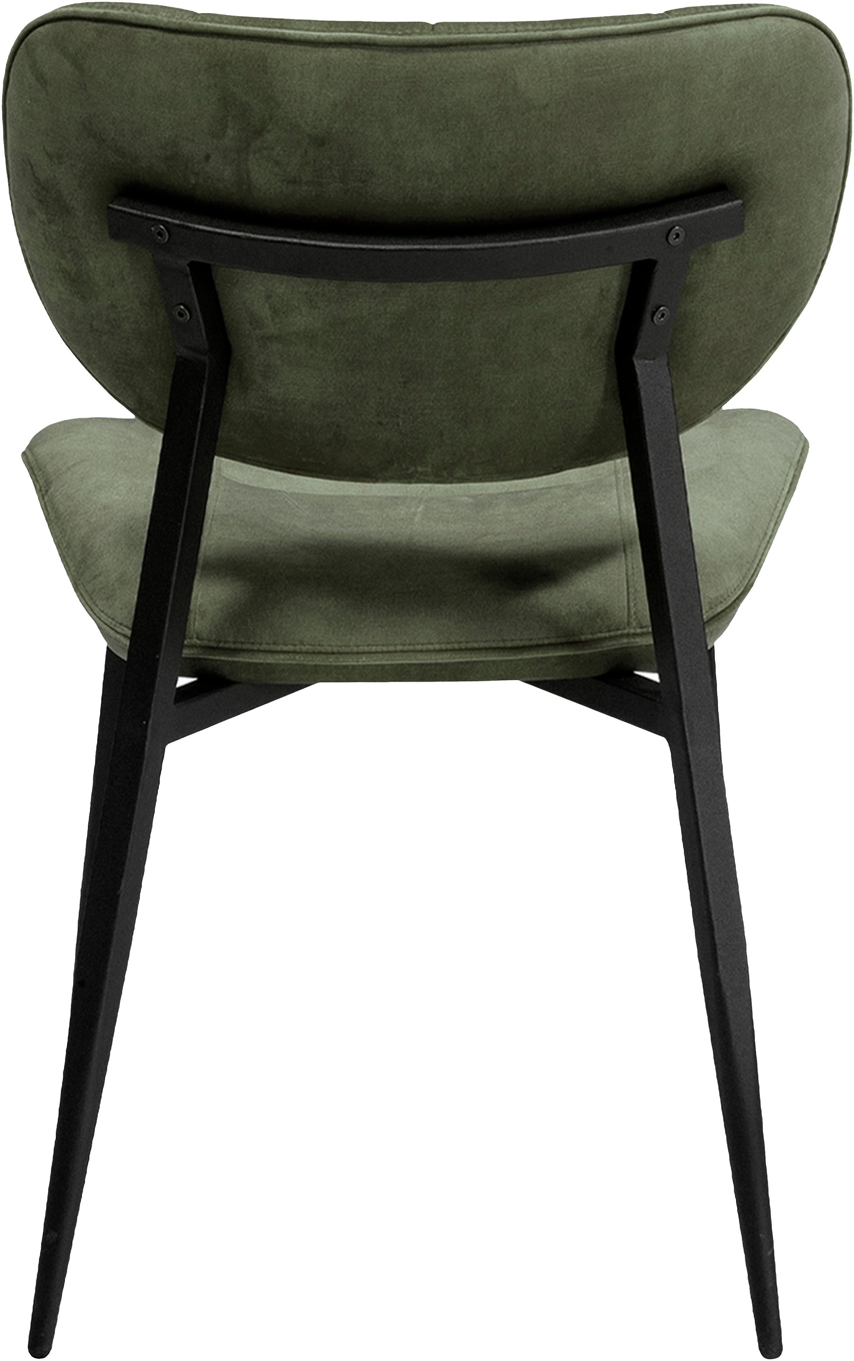 OMG Design Eetkamerstoel JONA Keukenstoel met kussen, verkrijgbaar in drie stijlvolle kleuren (set)