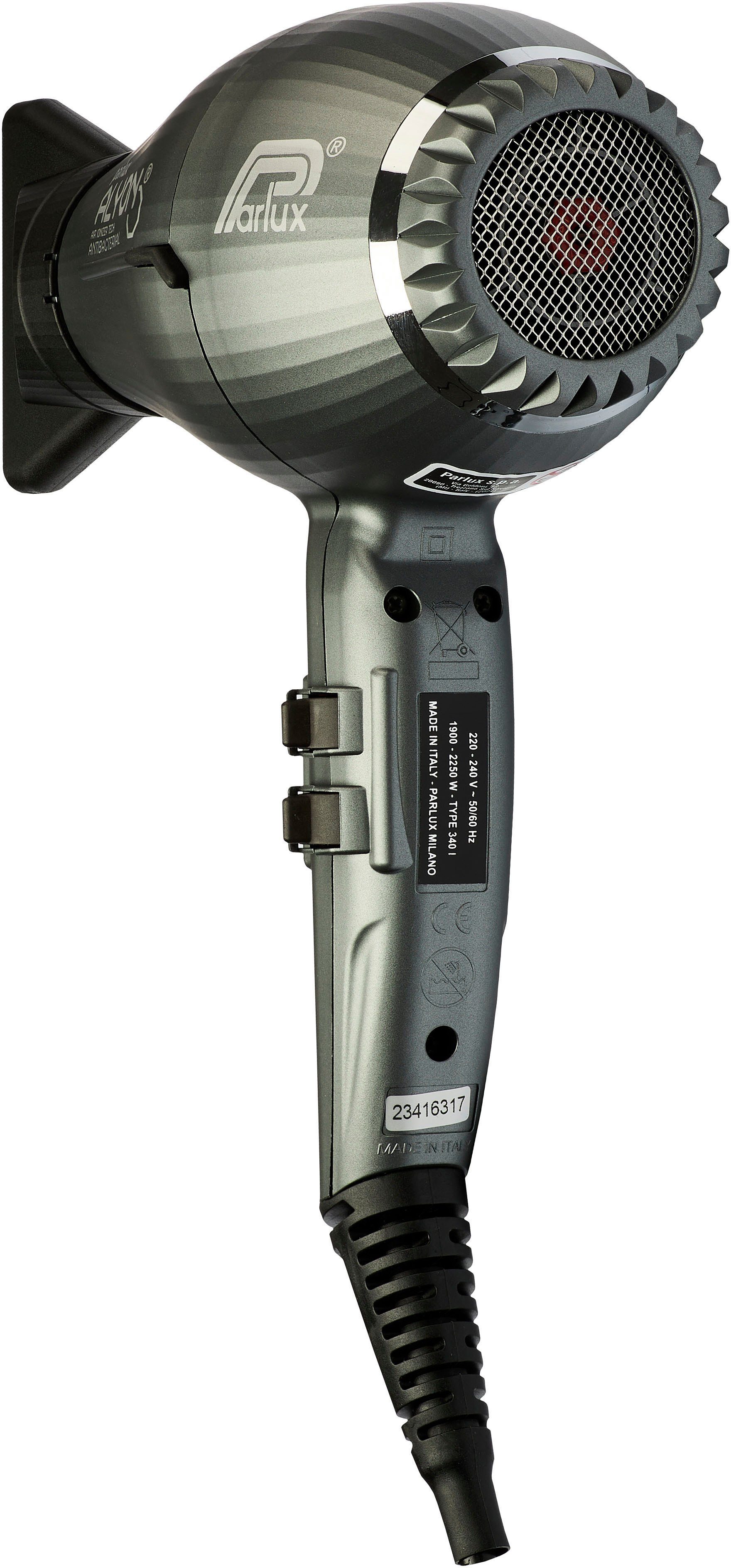 Parlux Haardroger Parlux Alyon Ionic Gepatenteerd reinigingssysteem HFS (Hair Free System)