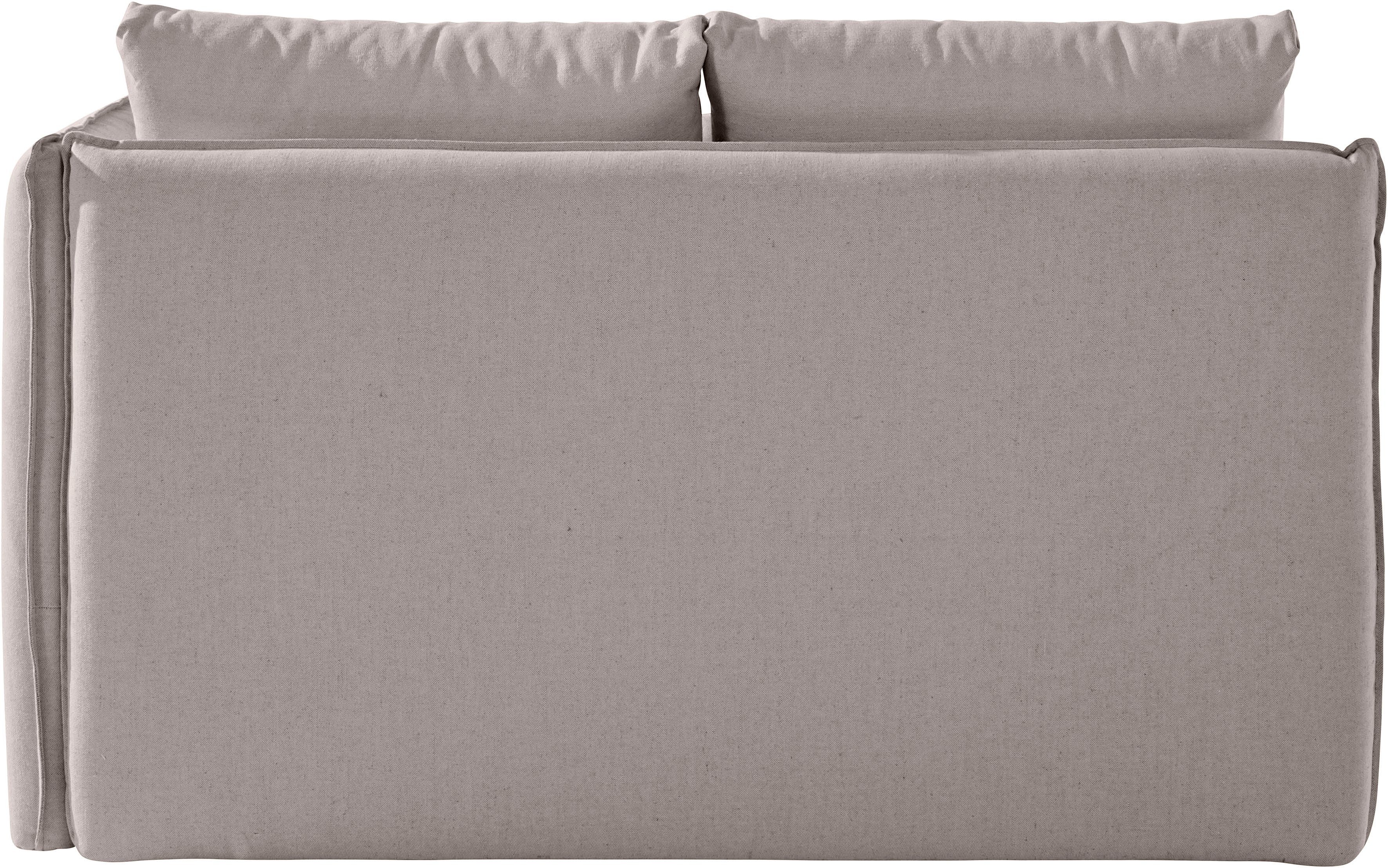 andas Ottomane Nöre Lounge-module - om zelf samen te stellen, breedte 138 cm, diepte 168 cm