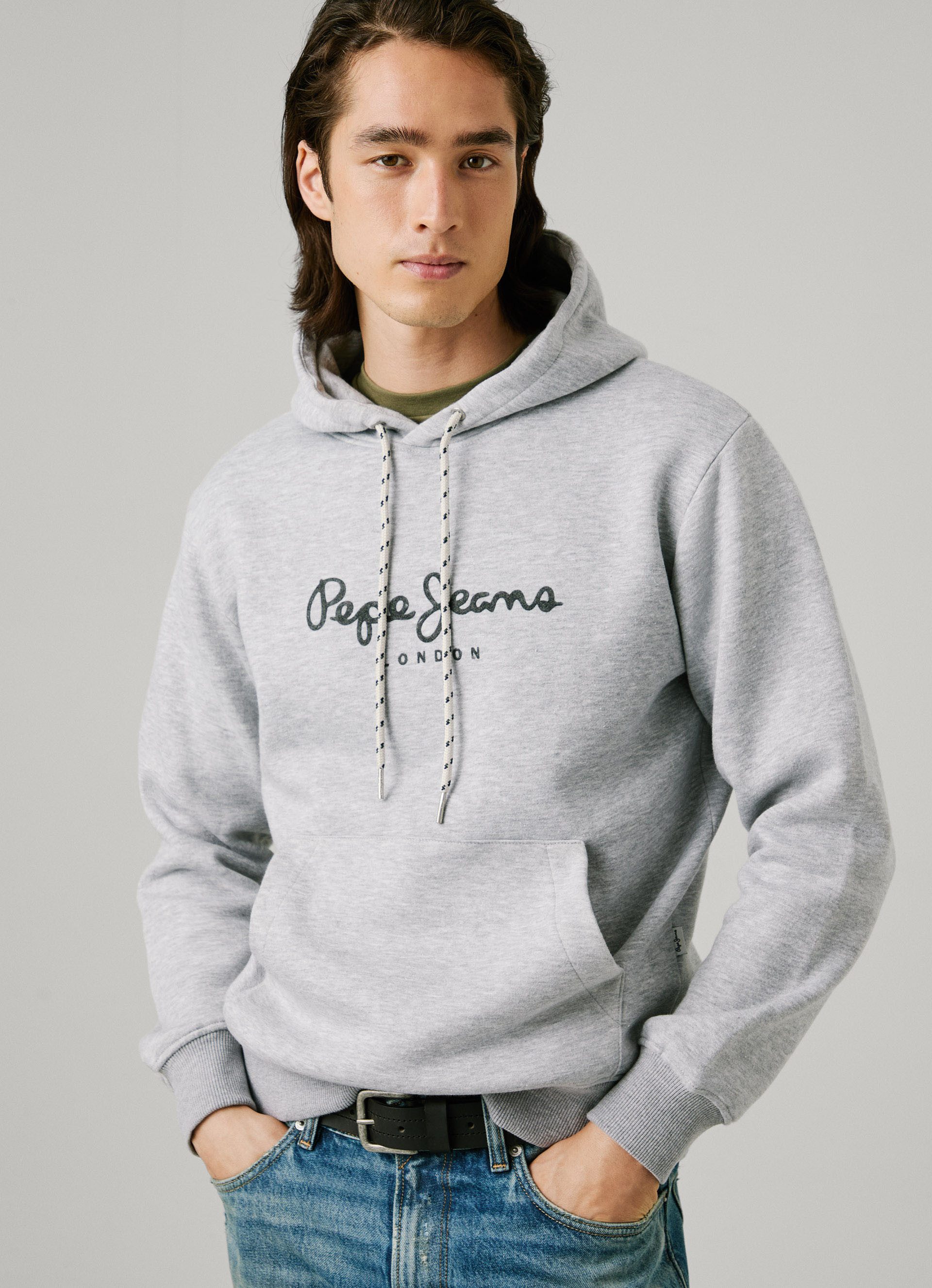 Pepe Jeans Hoodie MACBETH MELANGE