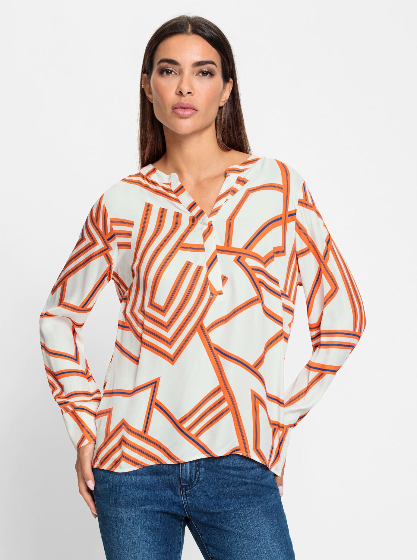 heine Blouse met lange mouwen