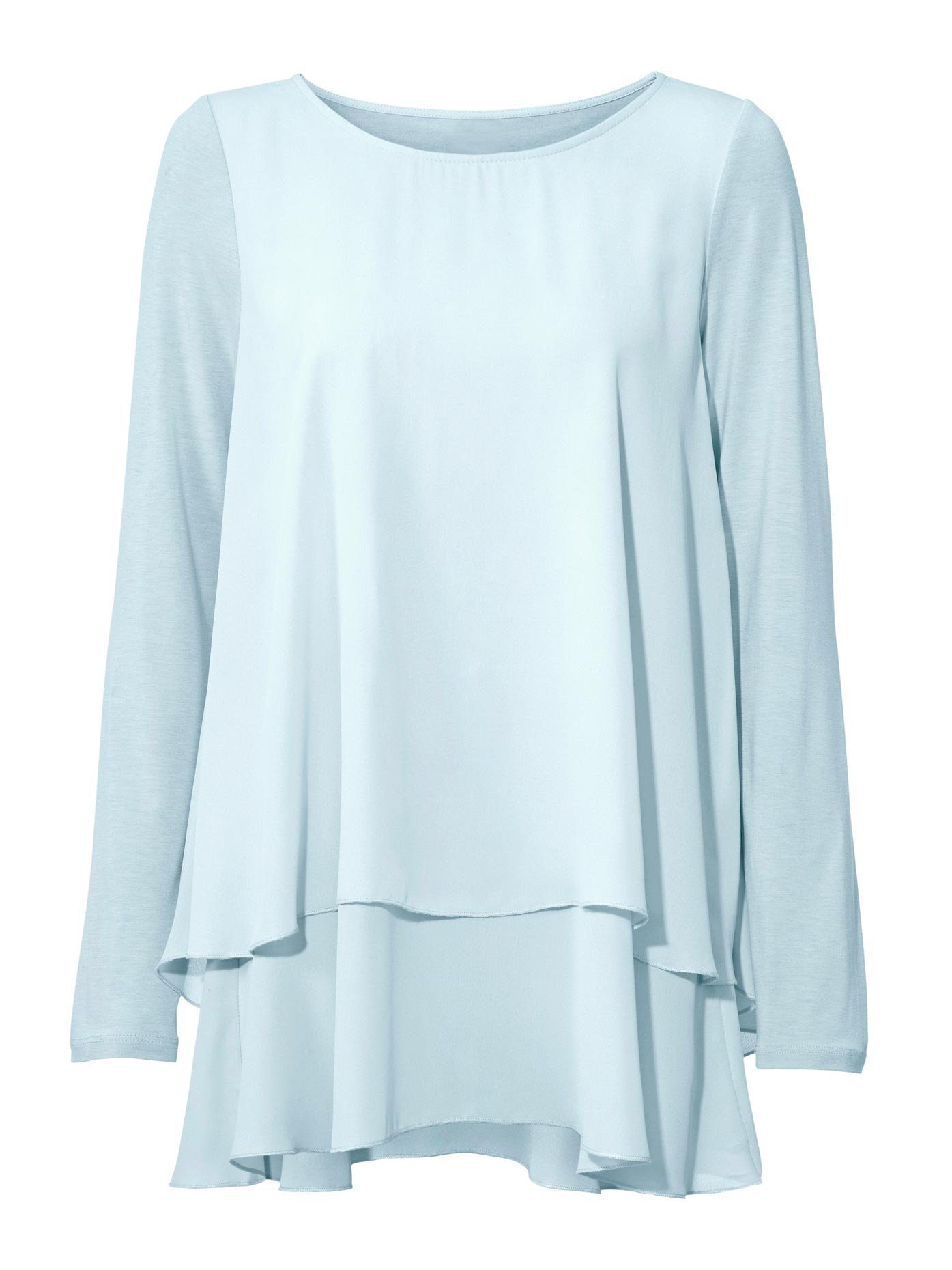 heine Shirt met ronde hals (1-delig)