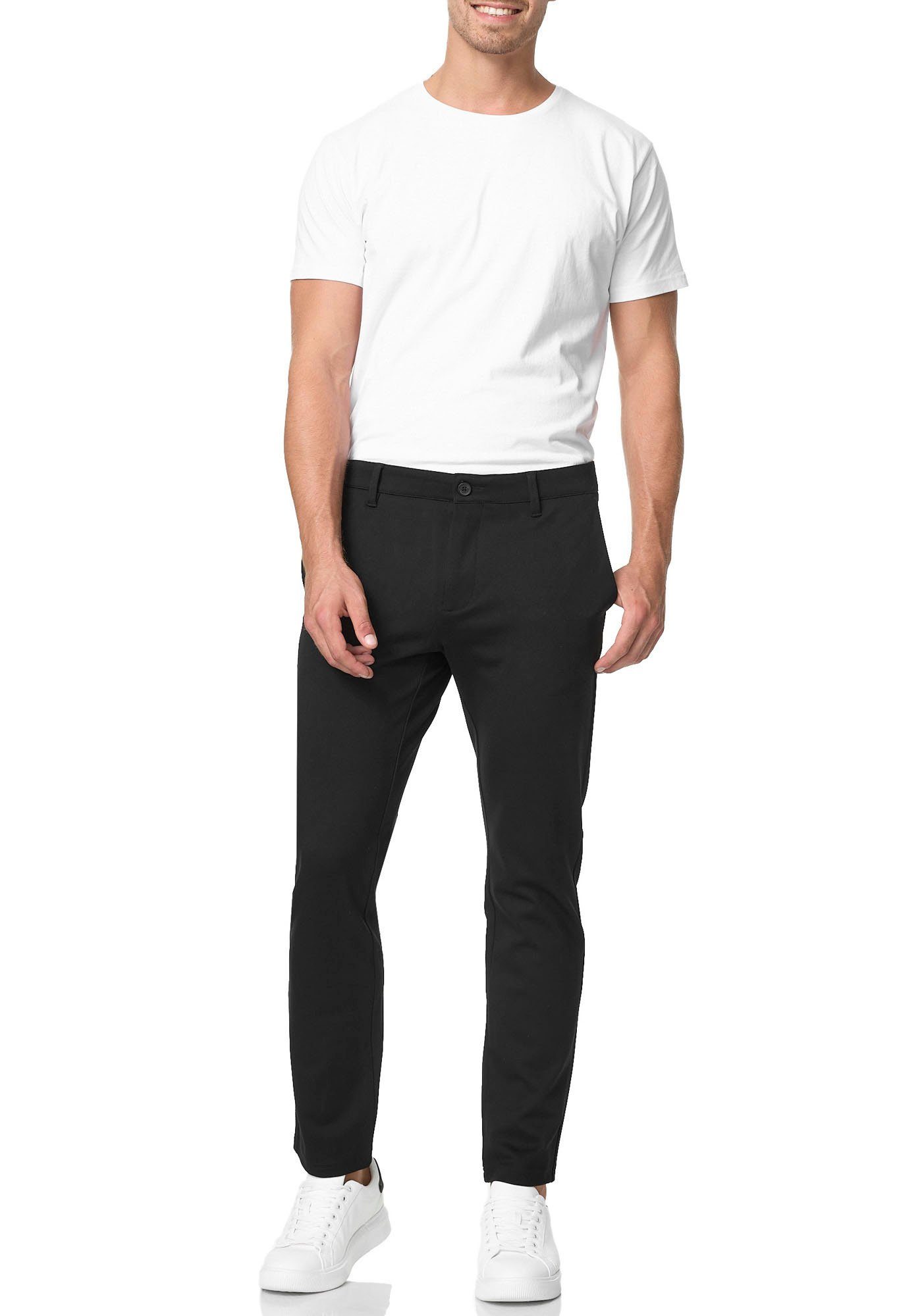 Indicode Pantalon Roedekro verzorgde look met recht gesneden pijp