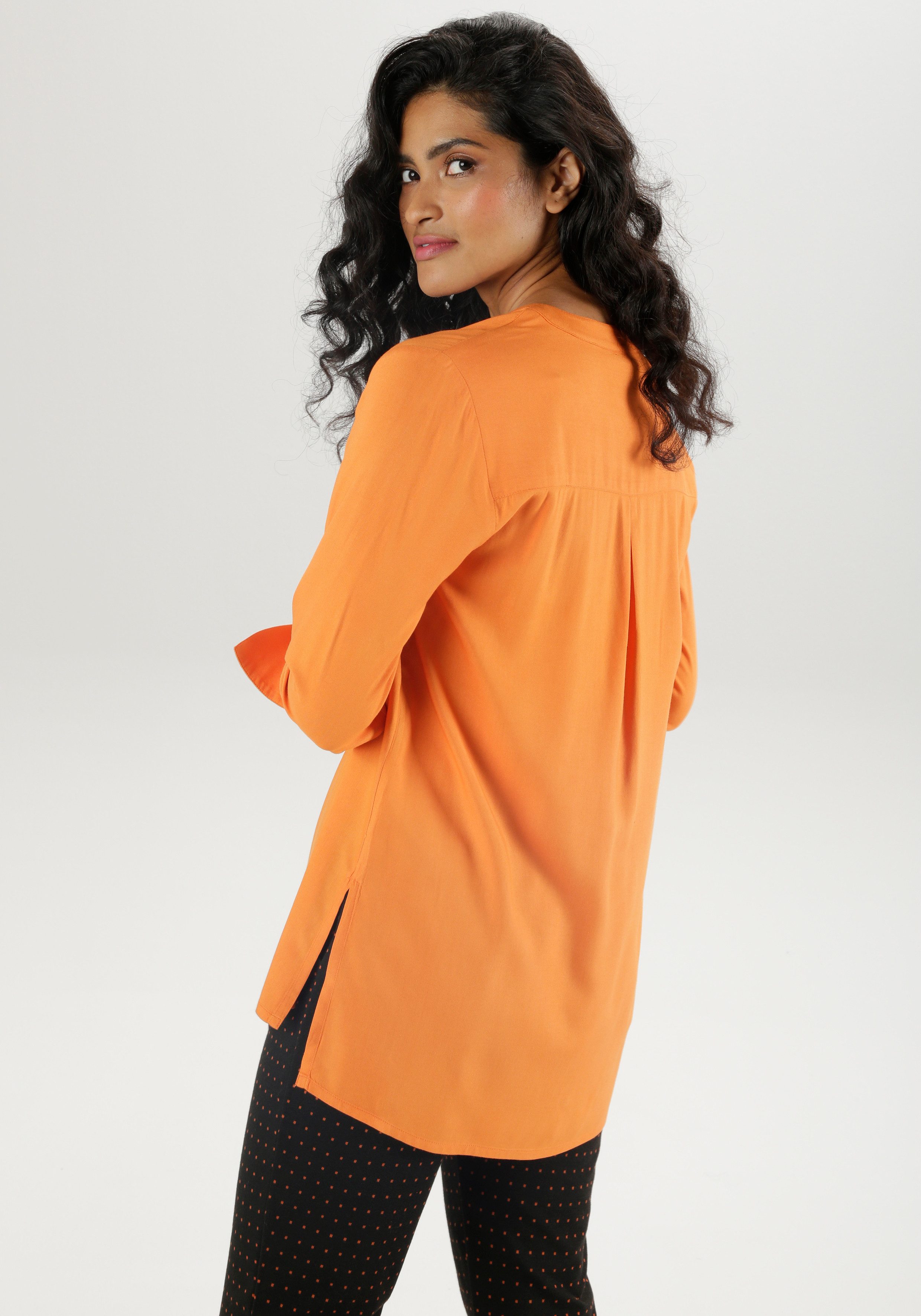 Aniston SELECTED Lange blouse met extra-lange manchetten