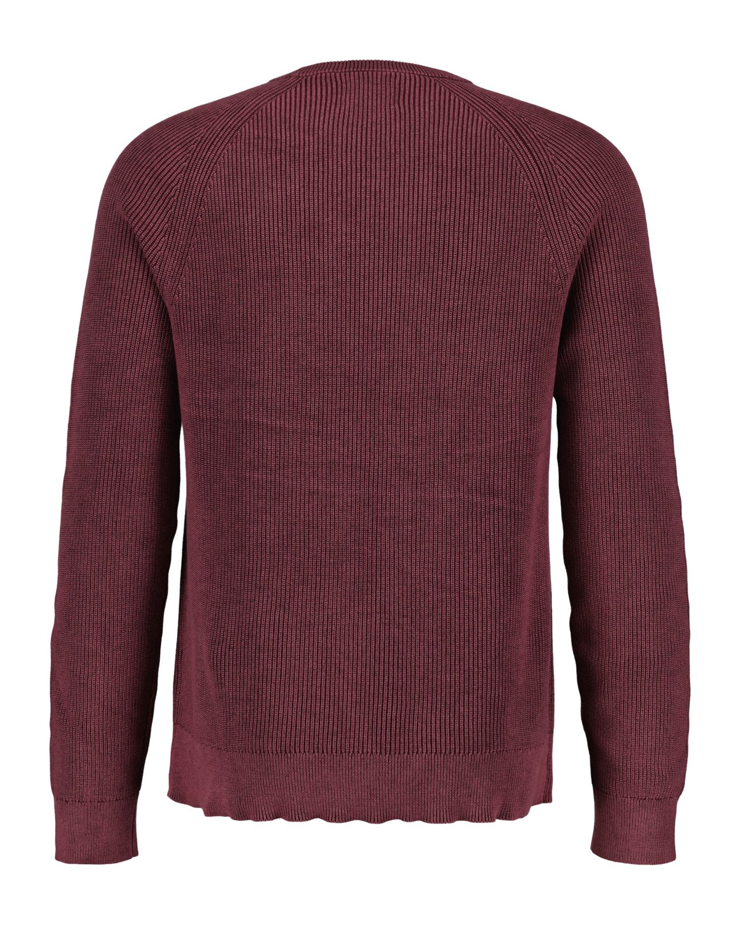 Gant Trui met ronde hals WASHED RIB C-NECK