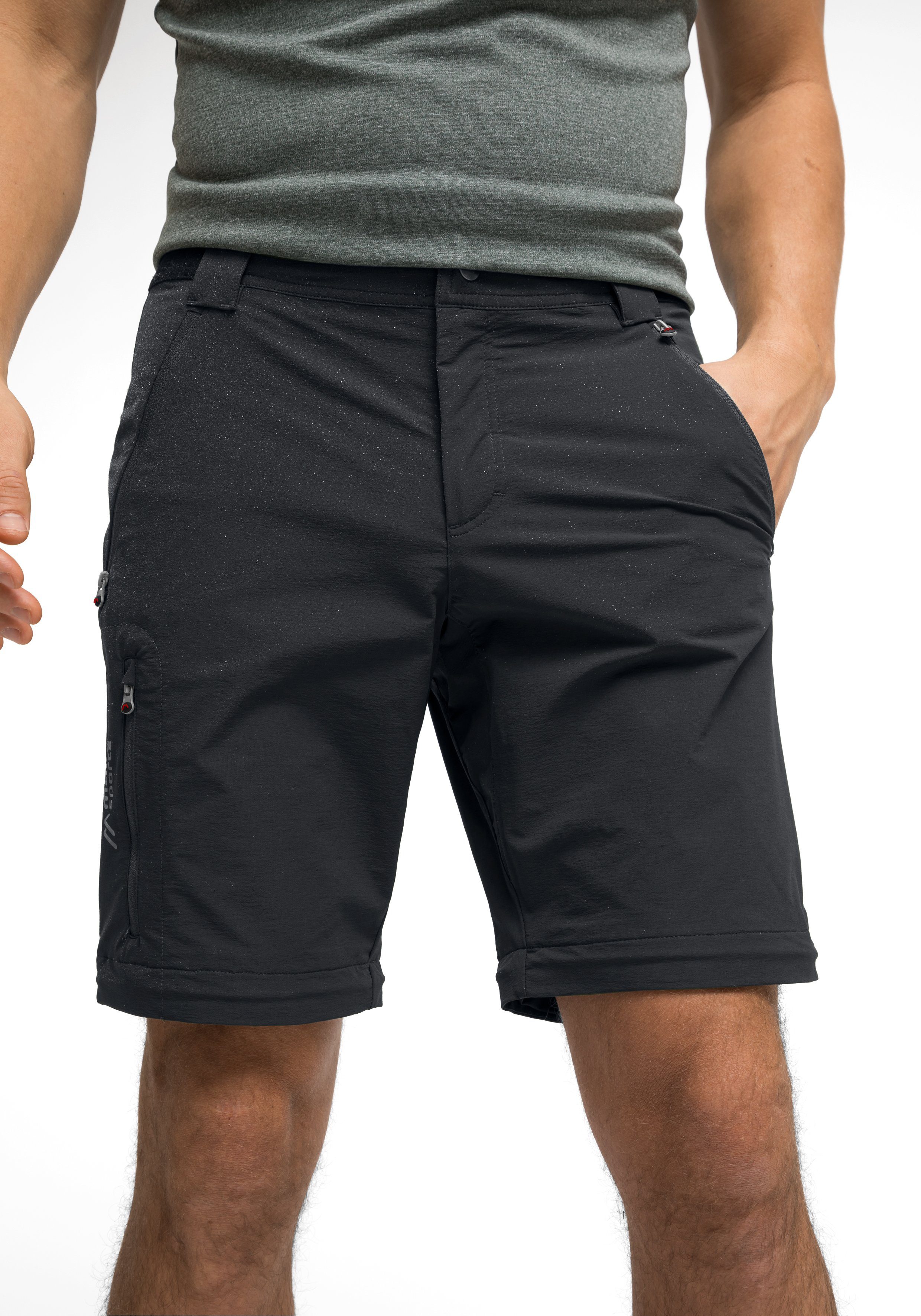 Maier Sports Functionele broek Norit Zip 2.0 M Technische outdoorbroek met zipp off-functie