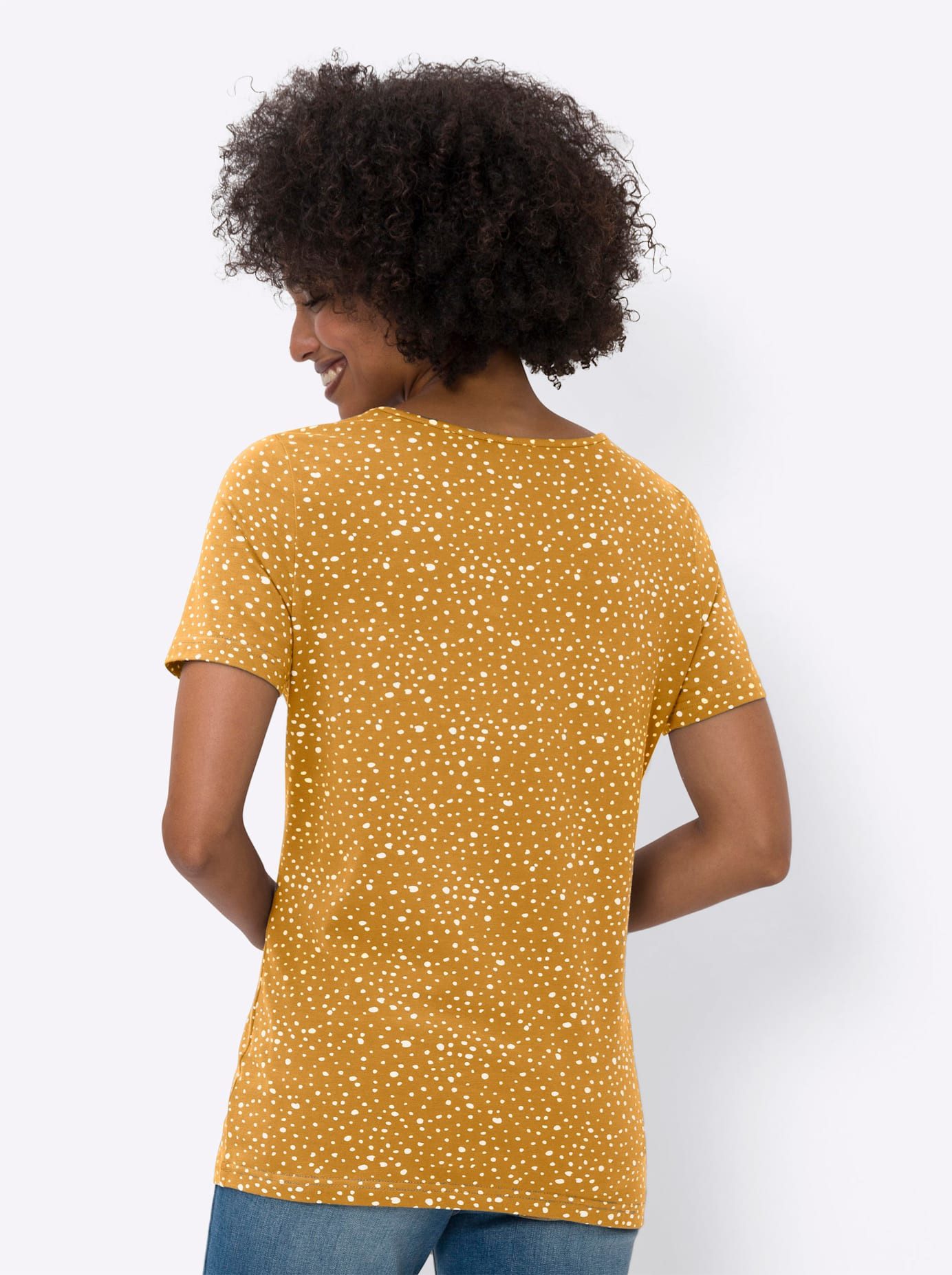 heine T-shirt Gedessineerd shirt (1-delig)