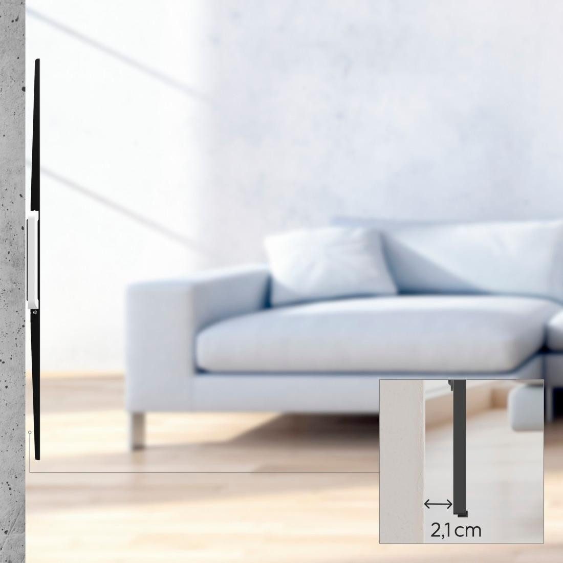 Hama Tv-wandhouder TV wandbeugel stijf, plat, 117-254 cm (46"-100"), 50", 55", 65", 75"