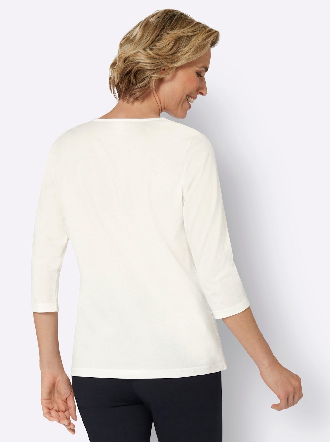 Classic Basics Shirt met 3 4 mouwen Shirt met 3 4-mouwen (1-delig)