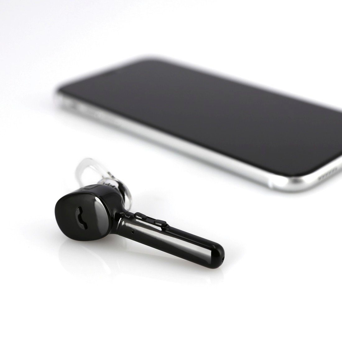 Hama Wireless headset Mono-Bluetooth®-headset MyVoice1300 multipoint spraakbesturing zwart