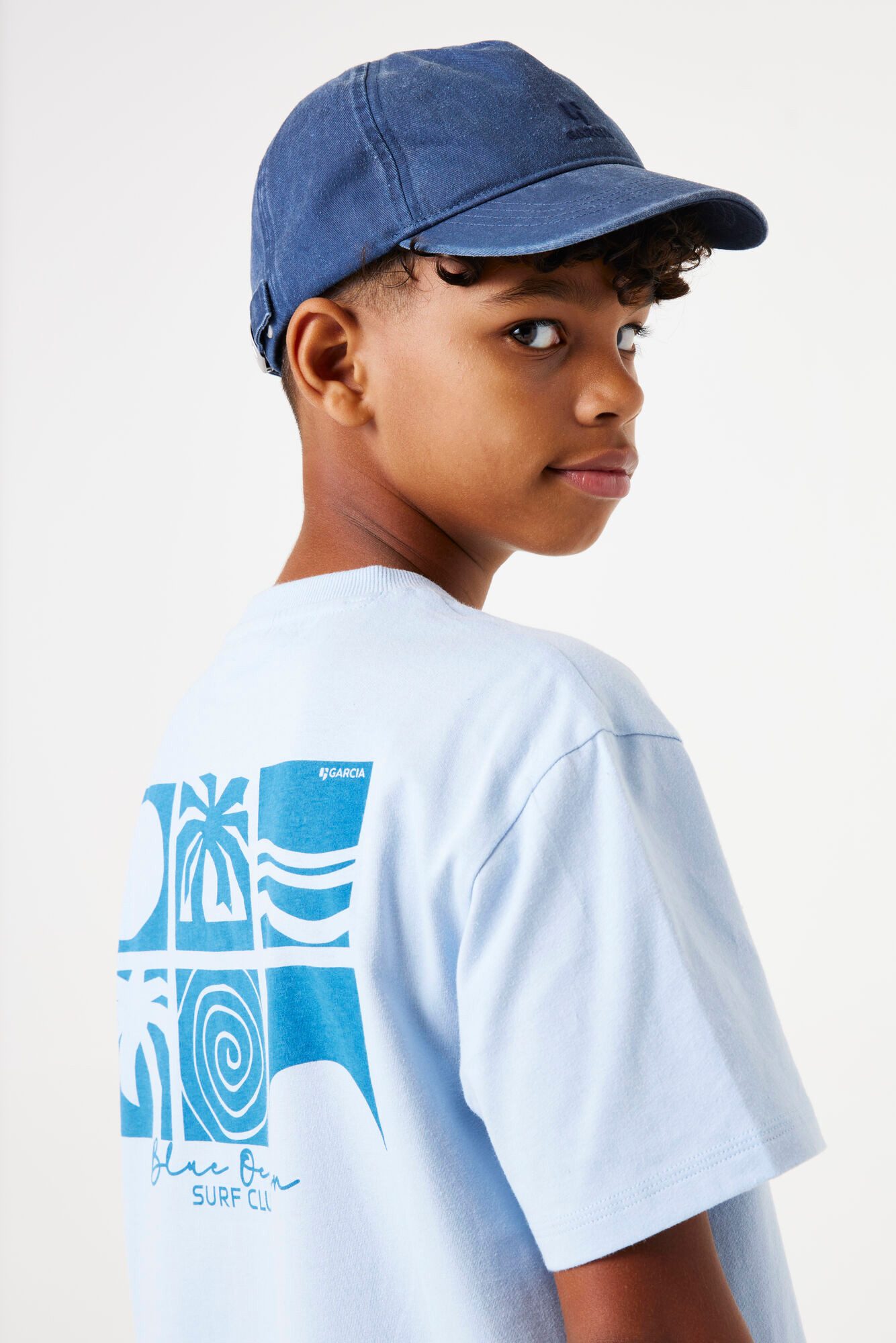 Garcia T-shirt met front- en backprint voor jongens