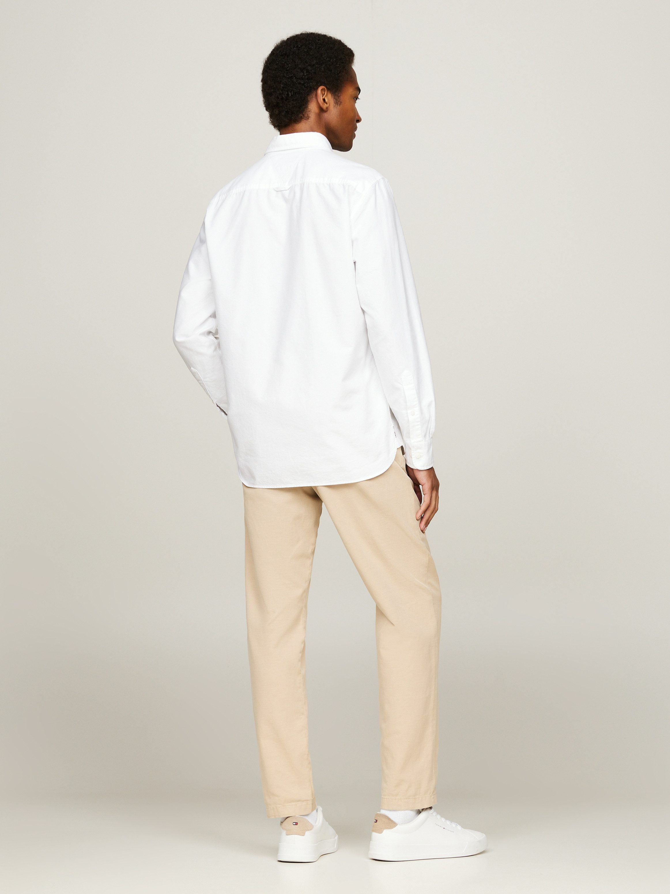 Tommy Hilfiger Overhemd met lange mouwen SOLID HERITAGE OXFORD RF SHIRT