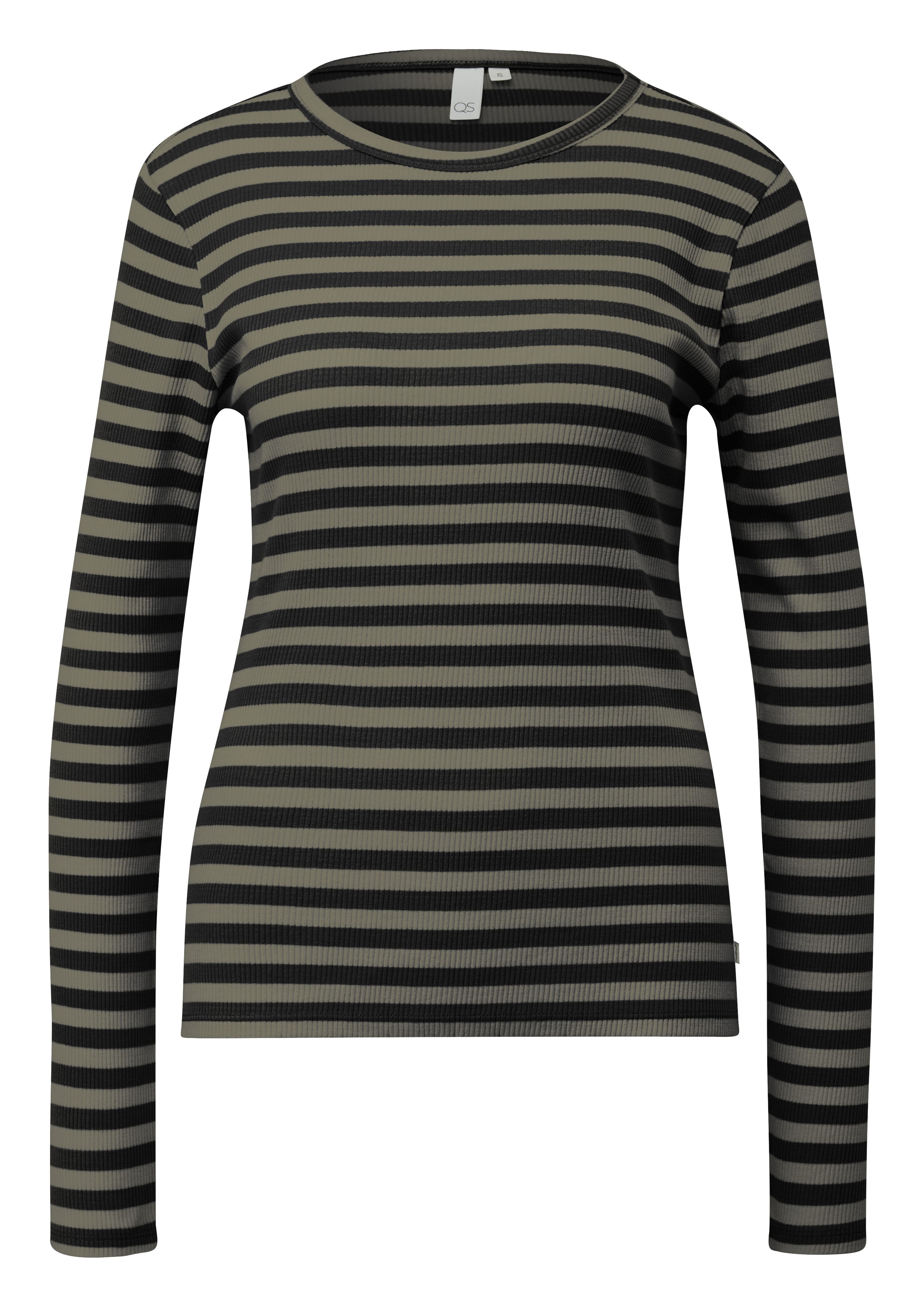 Q S designed by Shirt met lange mouwen