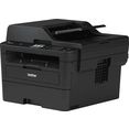 brother zwart-wit laserprinter printer mfc-l2750dw compact 4-in-1 s-w-all-in-one-apparaat met duplex-adf en lan-wifi zwart