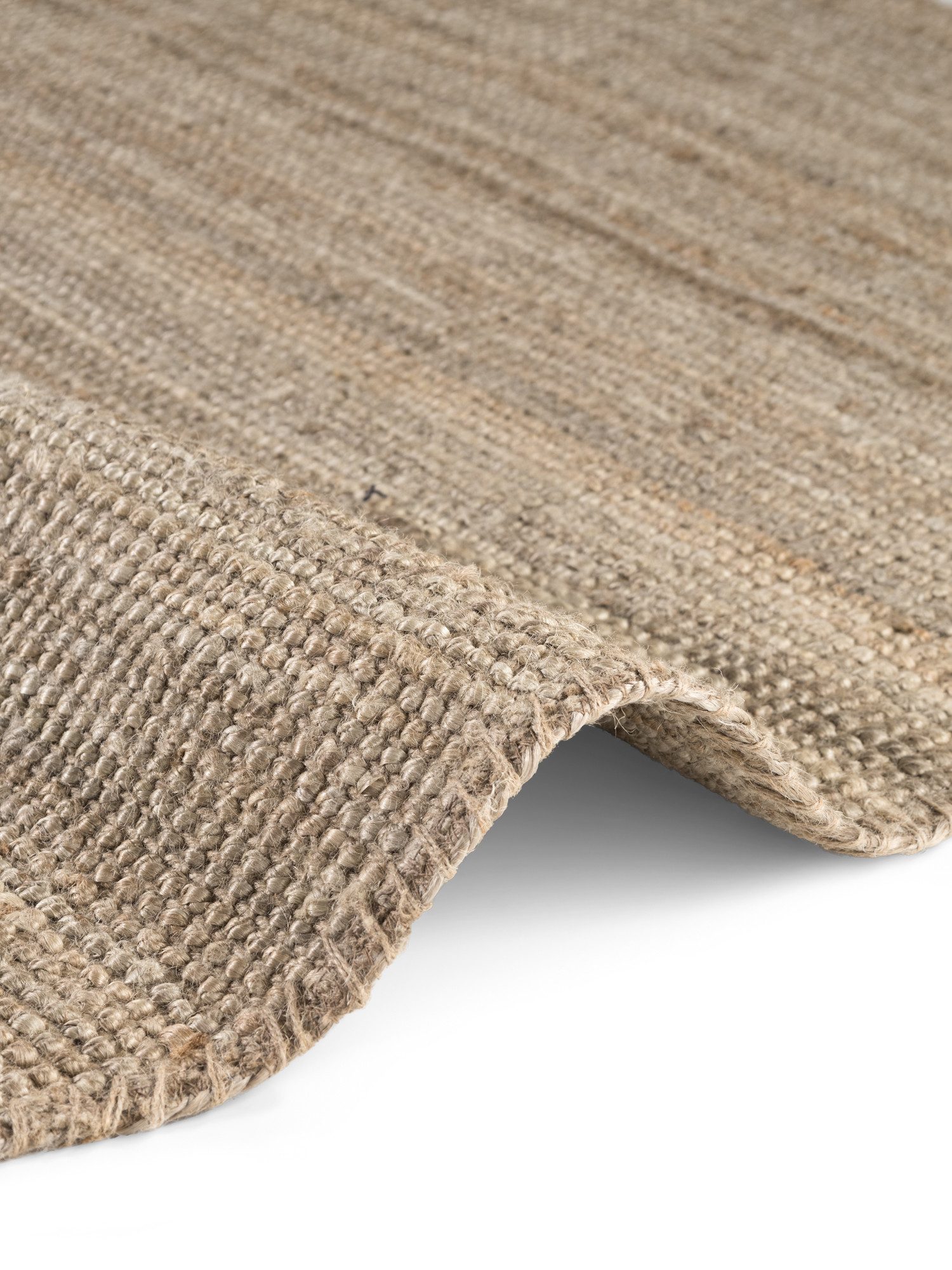 HANSE Home Vloerkleed Jaipur jute tapijt, als loper en rond 100% natuurlijke vezel, duurzaam, woonkamer, eetkamer, slaapkamer, grs