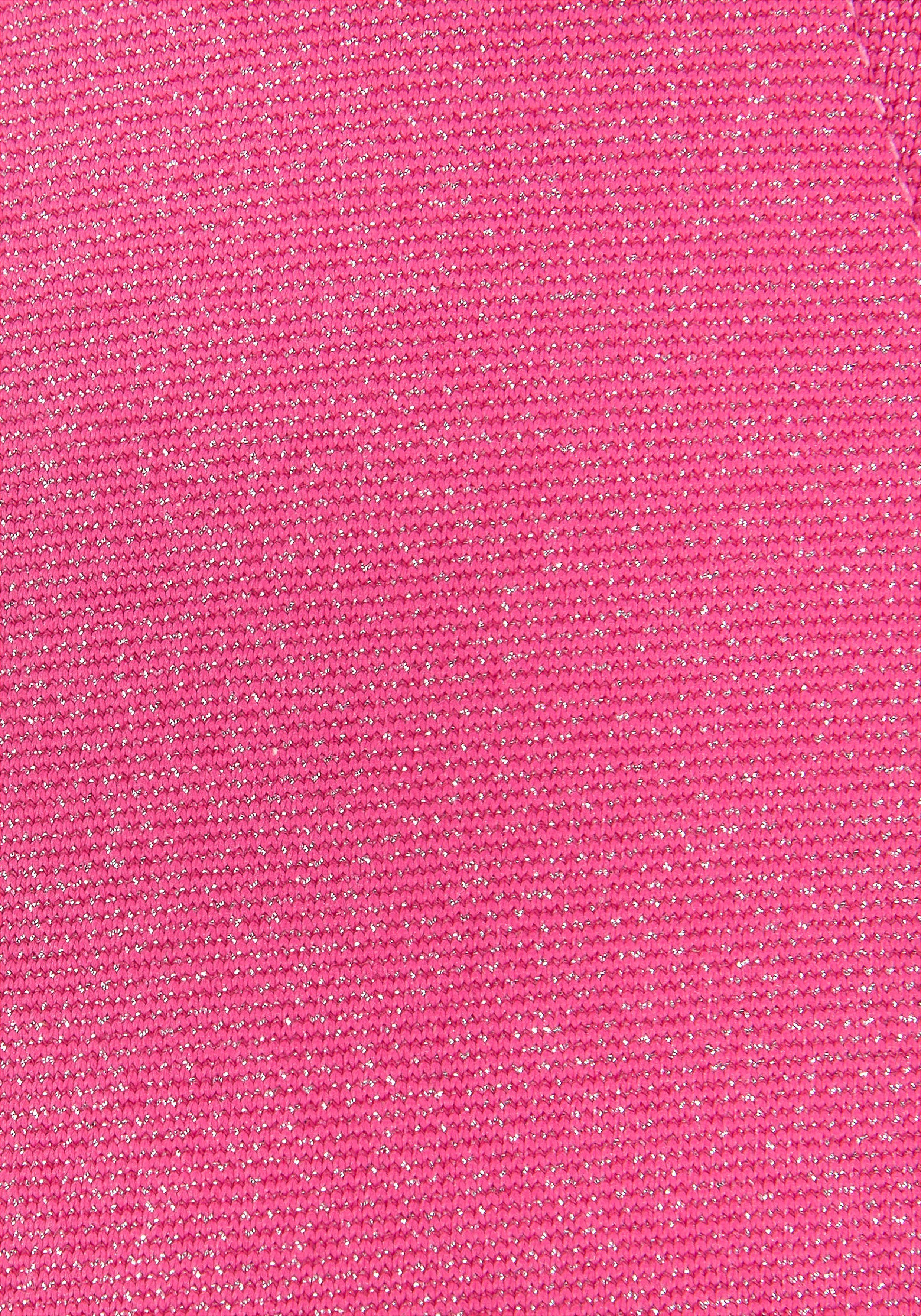 Lascana Triangel-bikinitop Glitter met geweldige glanseffect