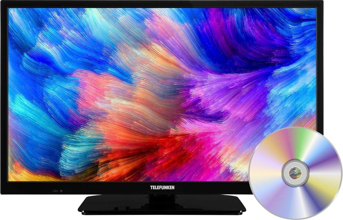 Telefunken Led-TV L24H550M4DI, 60 cm / 24", HD ready, geïntegreerde dvd-speler