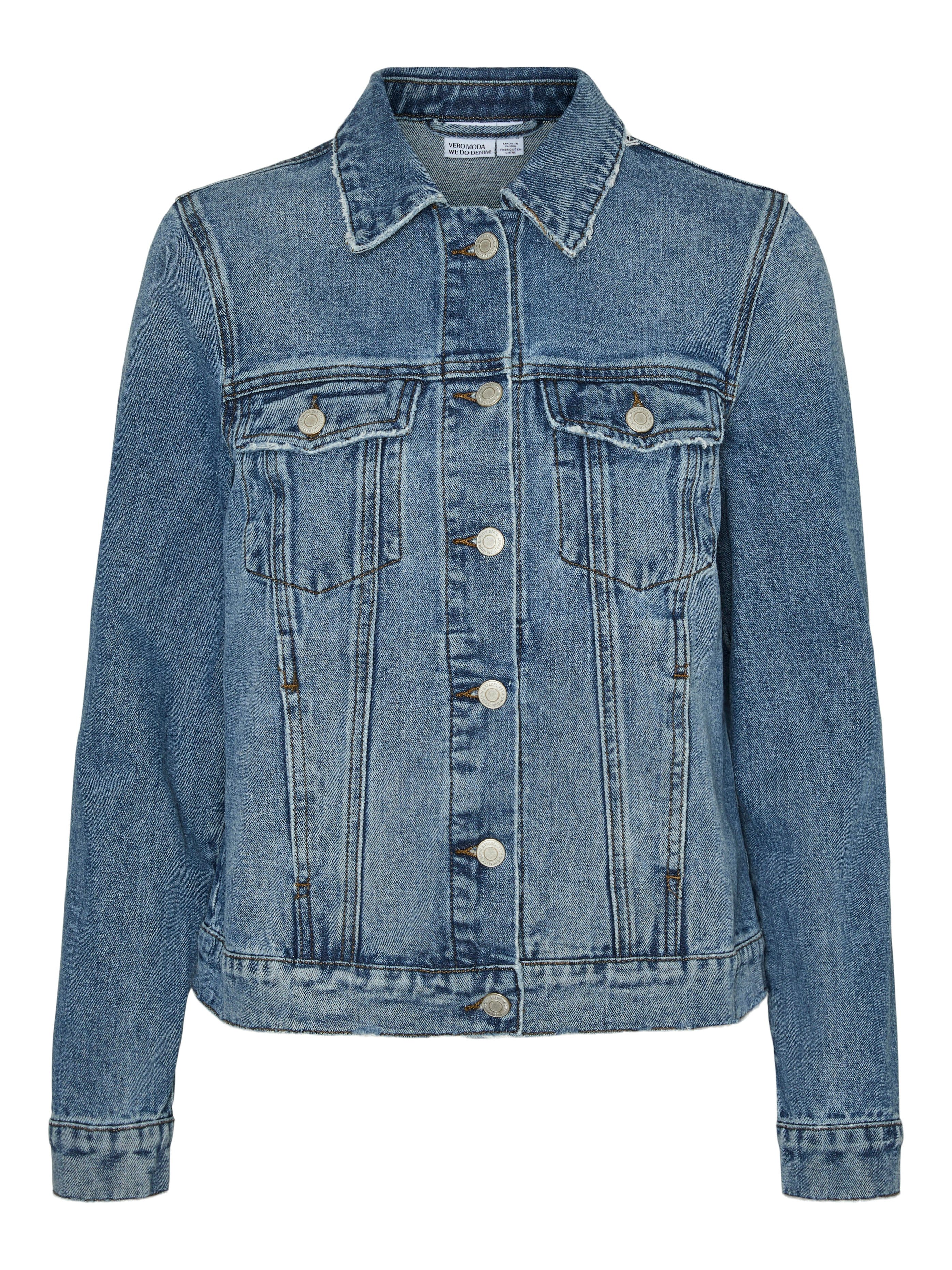 Vero Moda Jeansjack VMZORICA LS DENIM JACKET MIX NOOS