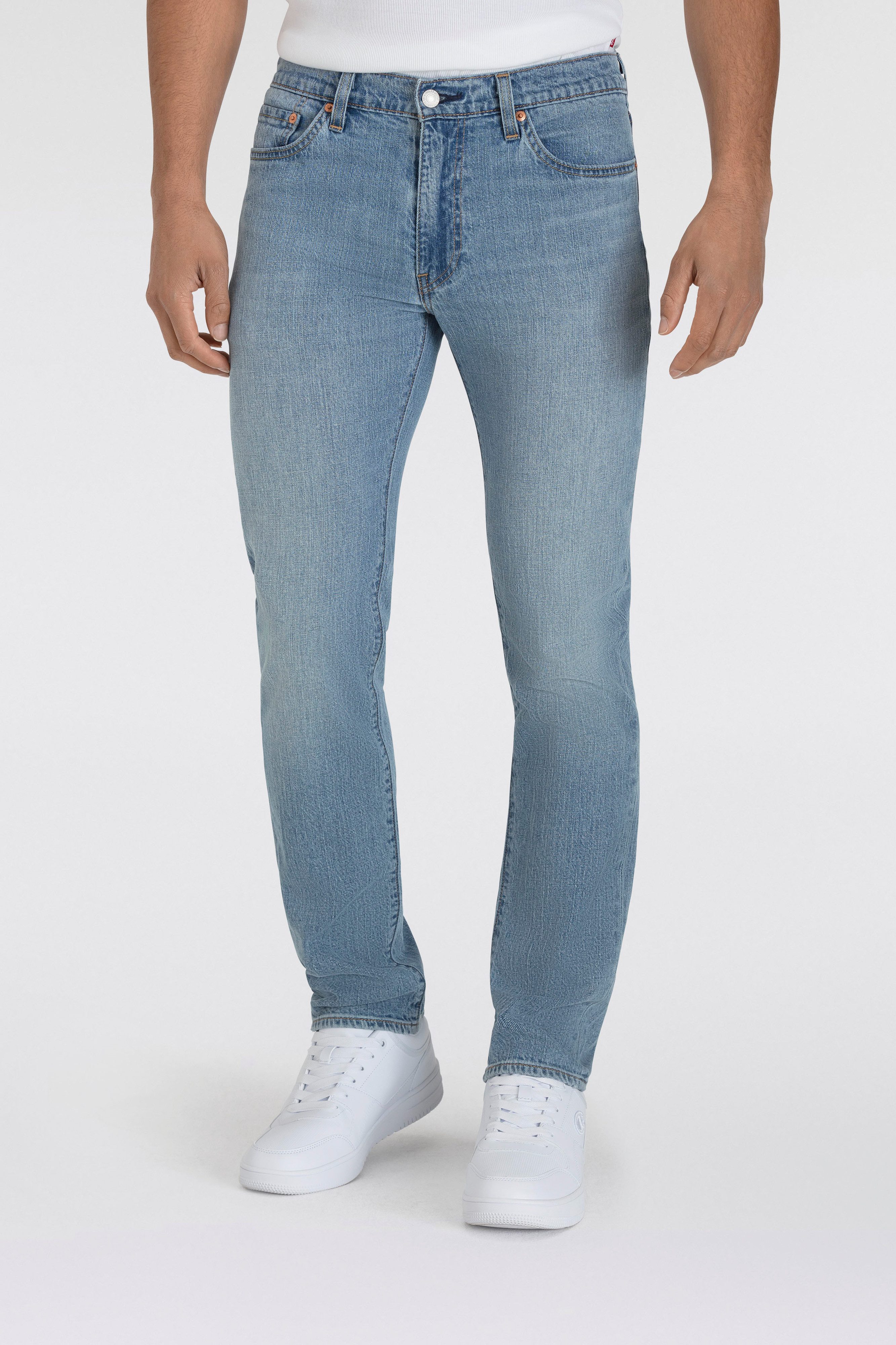 Levi's Slim fit jeans 511 SLIM met stretch heren slim fit jeans maat 34 blauw