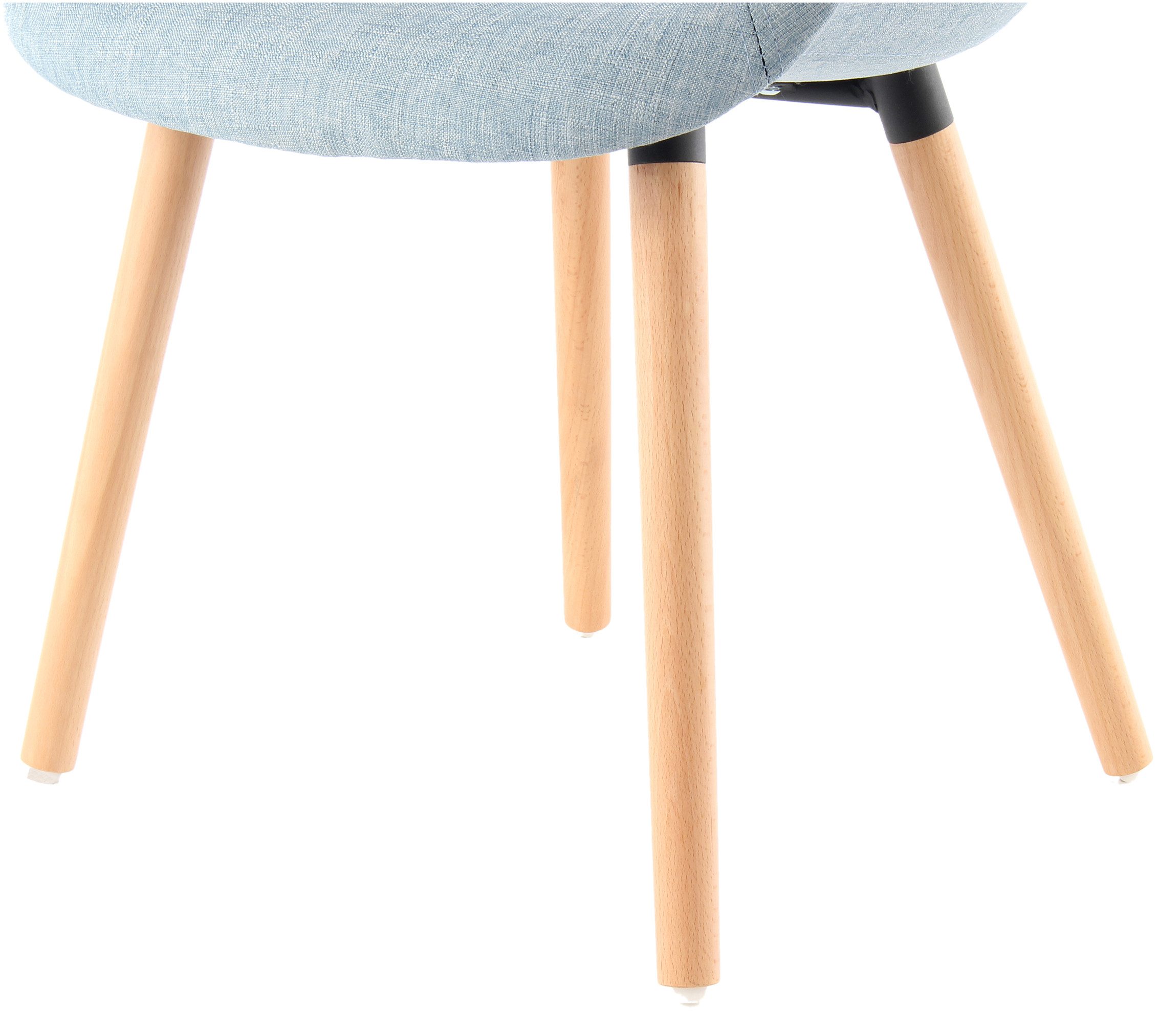 Kayoom Stoel Winston 325 2-delige set, zachte zitting van schuim (set, 2 stuks)