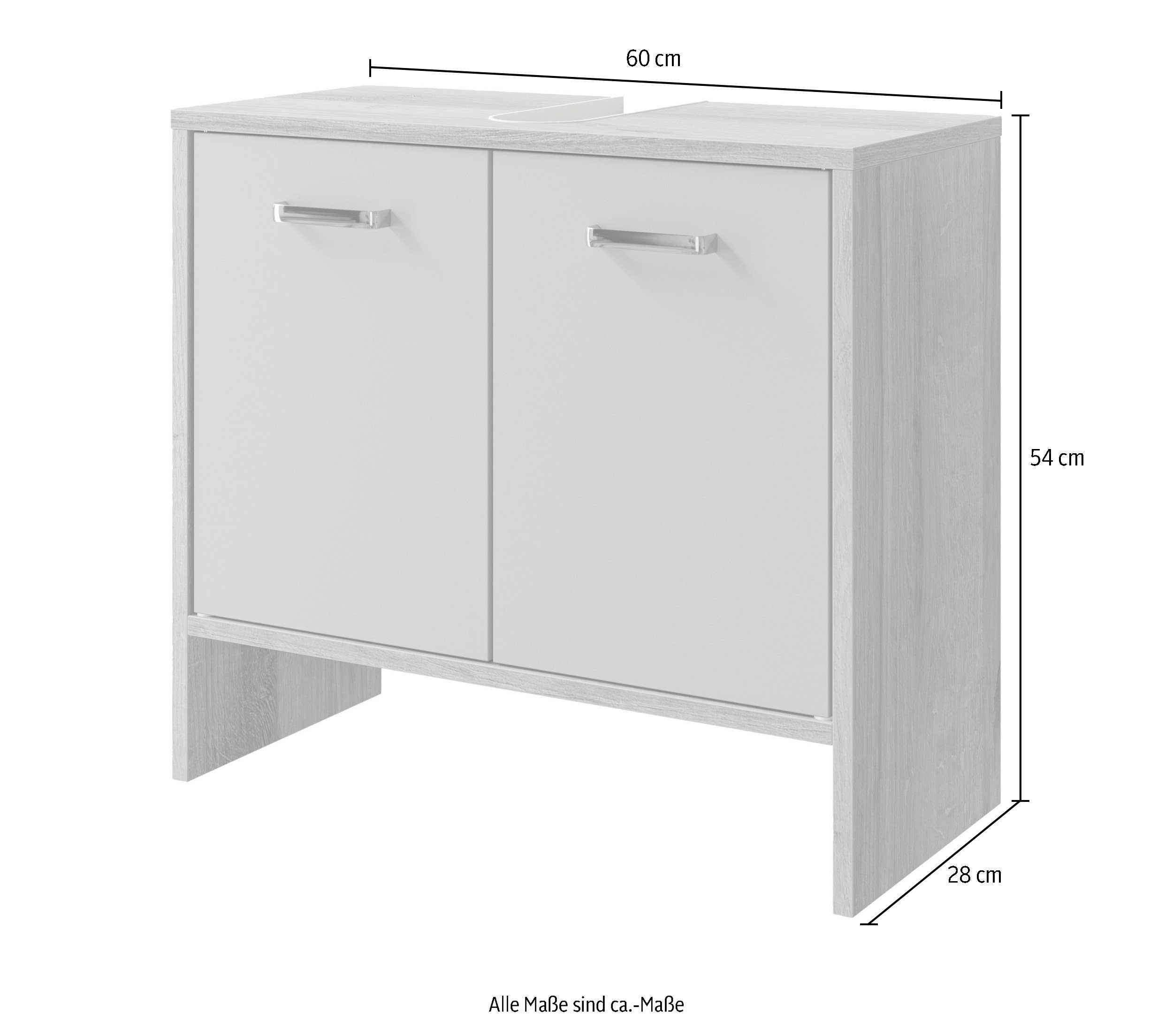 Saphir Wastafelonderkast Quickset 300 60,6 cm breed