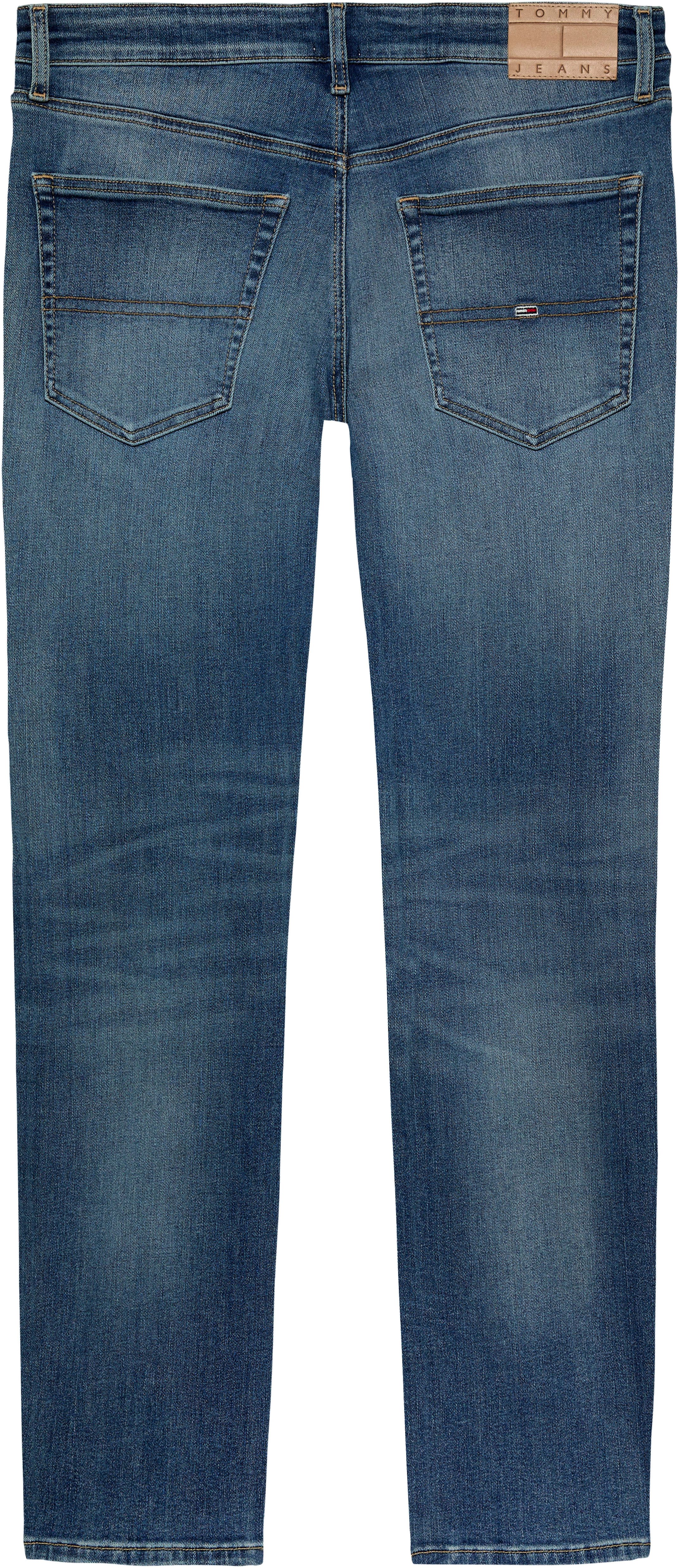 TOMMY JEANS Slim fit jeans SCANTON SLIM met gestempeld logo